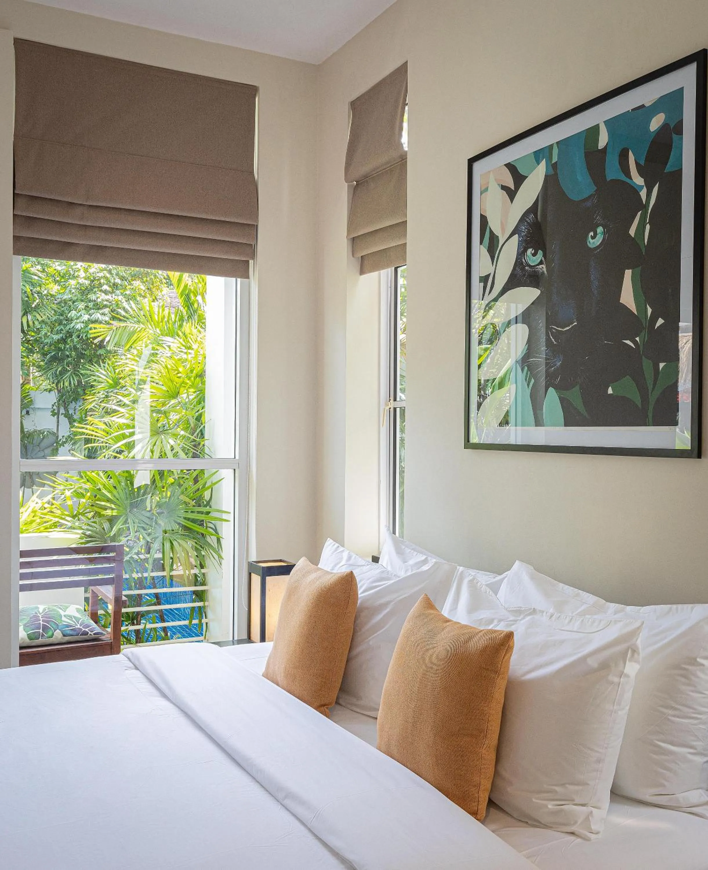 Decorative detail, Bed in Babel Boutique