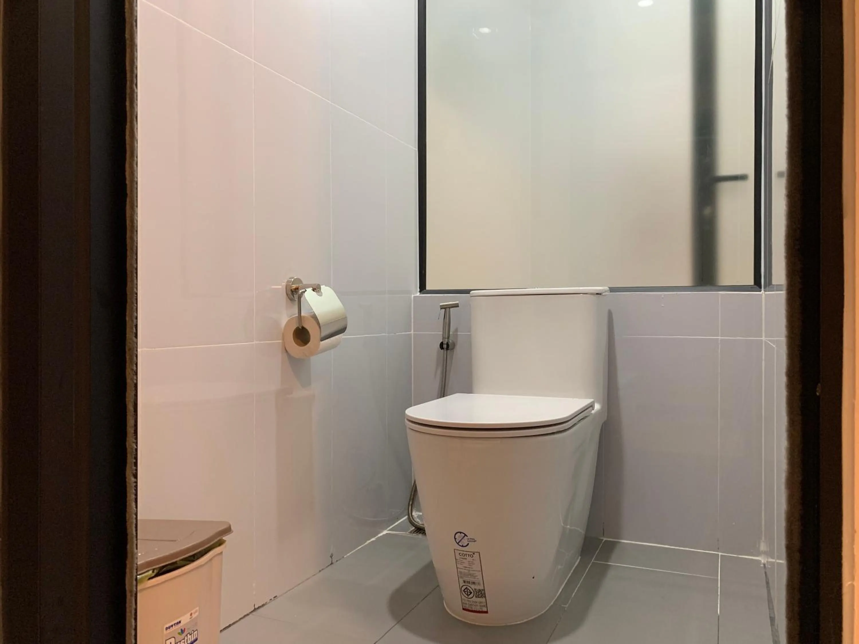 Toilet in Nico’s Hotel and SkyBar