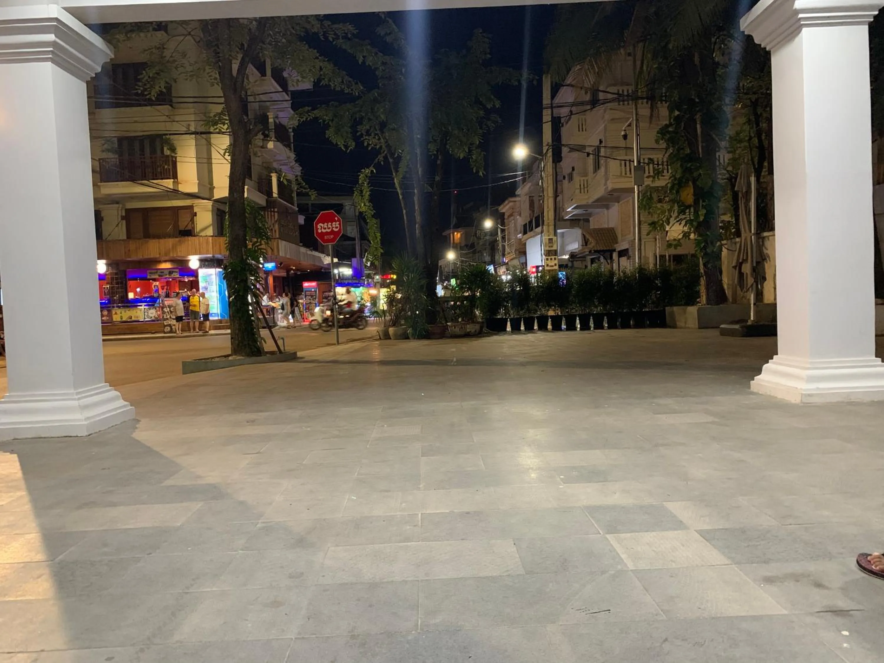 Property building in Nico’s Hotel and SkyBar