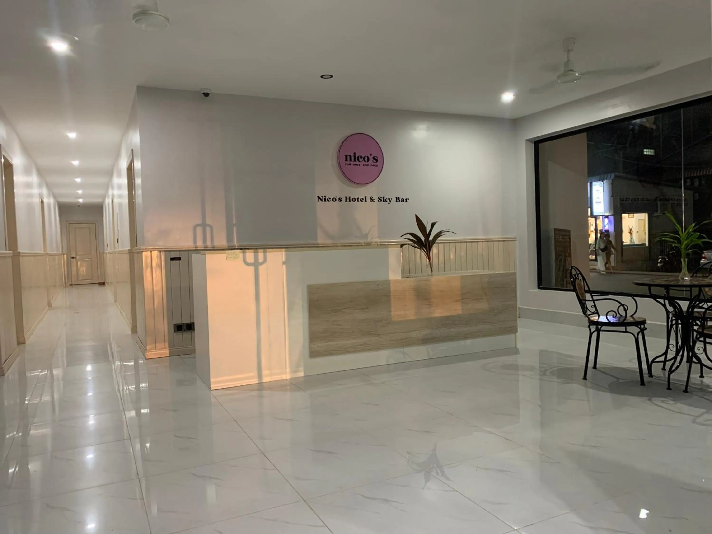 Lobby or reception in Nico’s Hotel and SkyBar