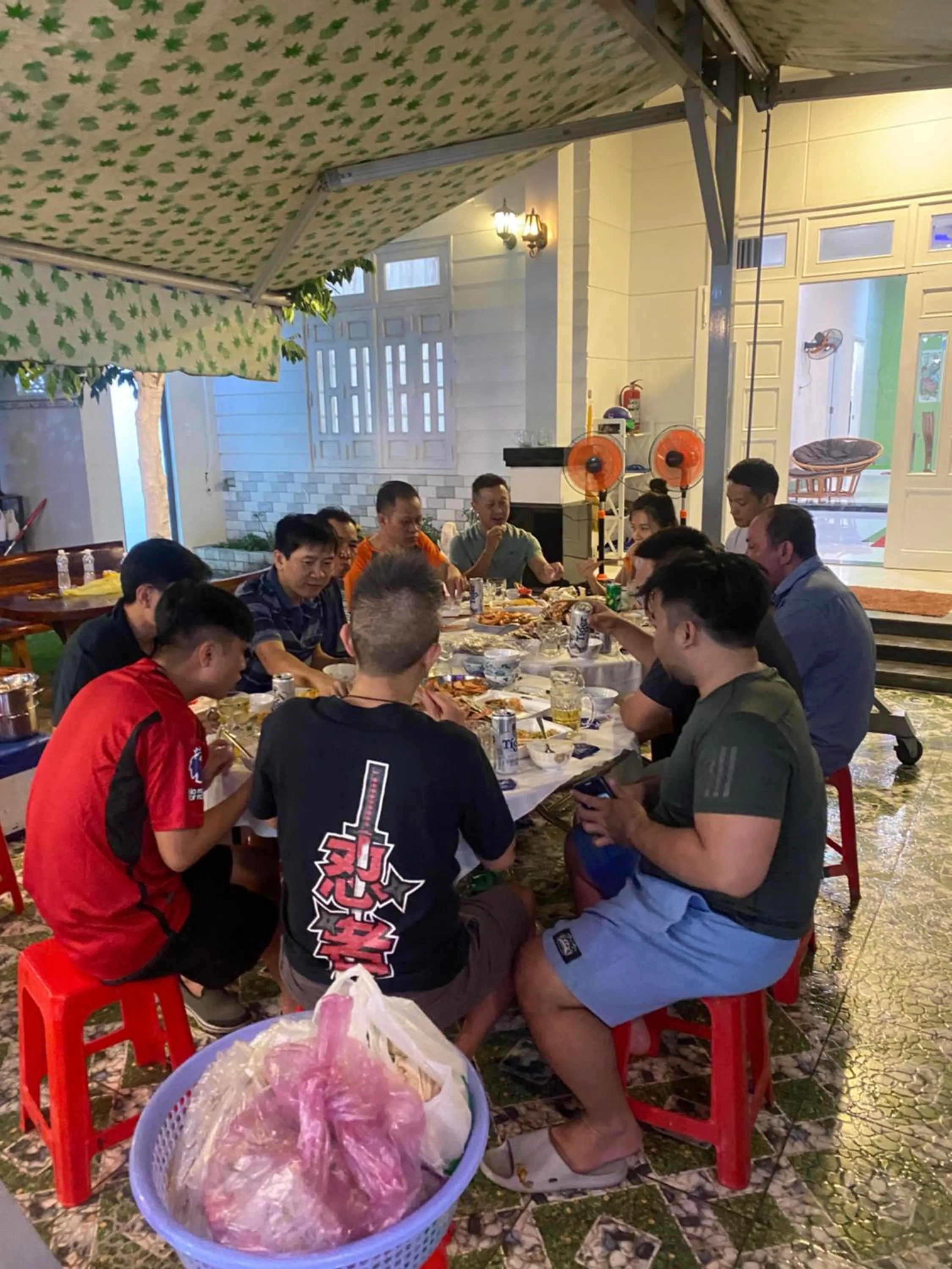 Breakfast in Villa sân vườn Misa