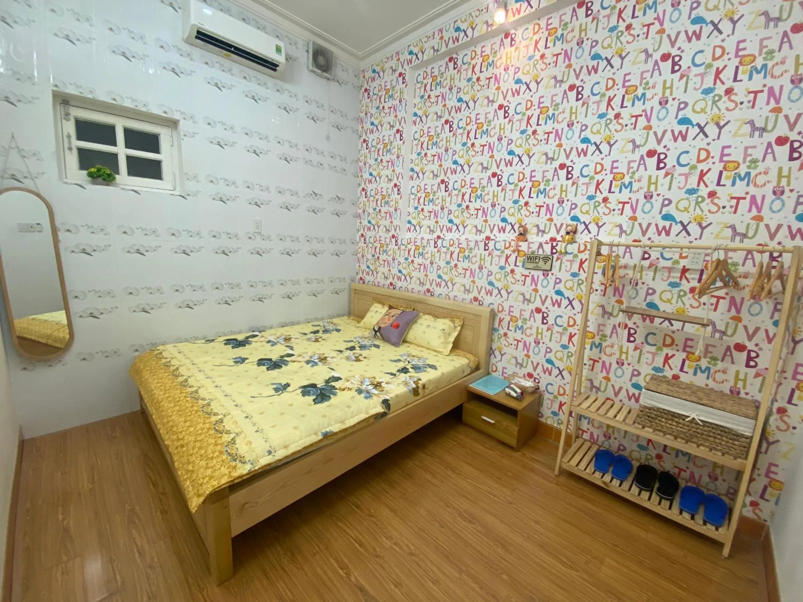 Bedroom, Bed in Villa sân vườn Misa