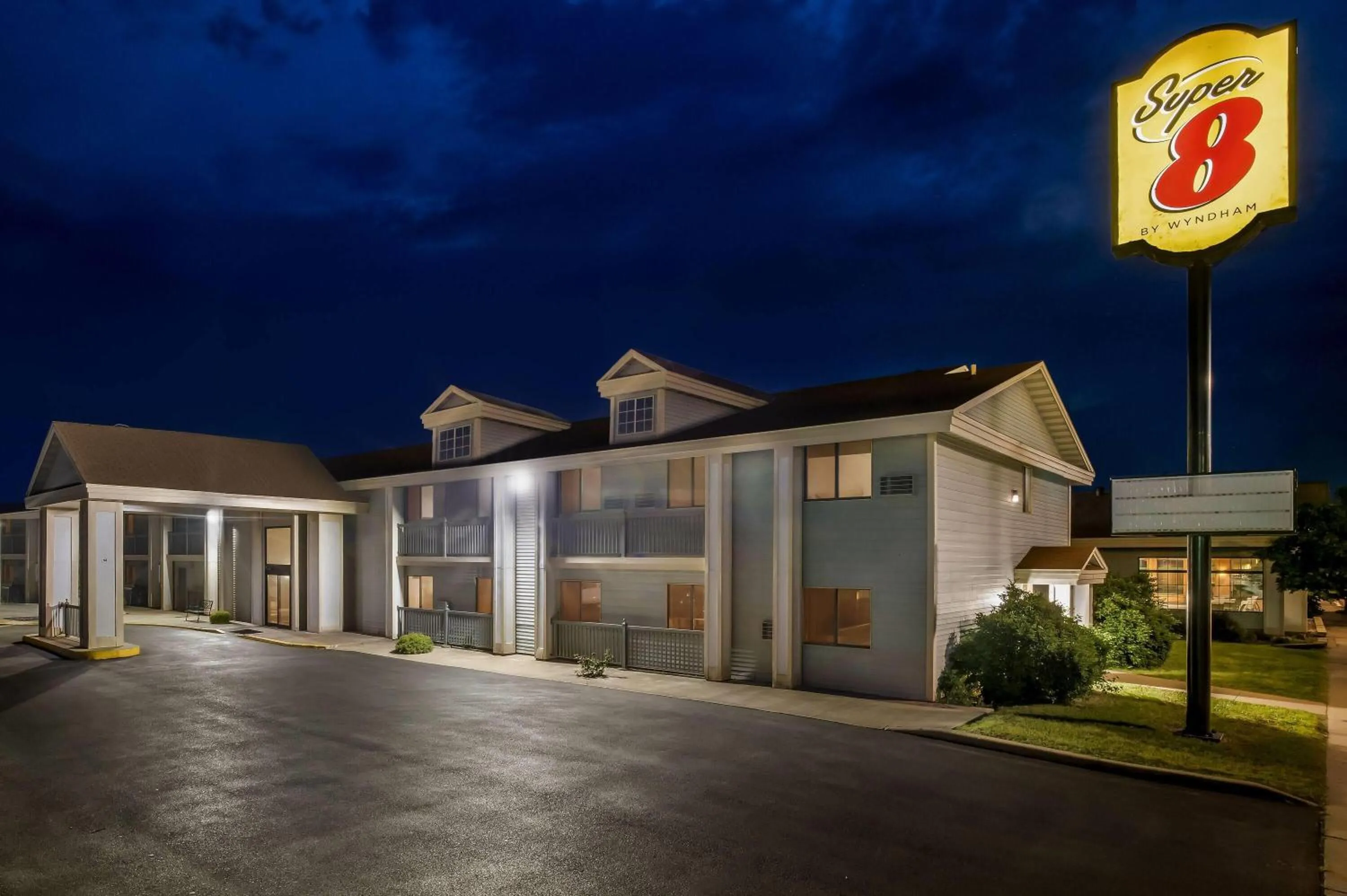 Property building in Super 8 by Wyndham La Crosse