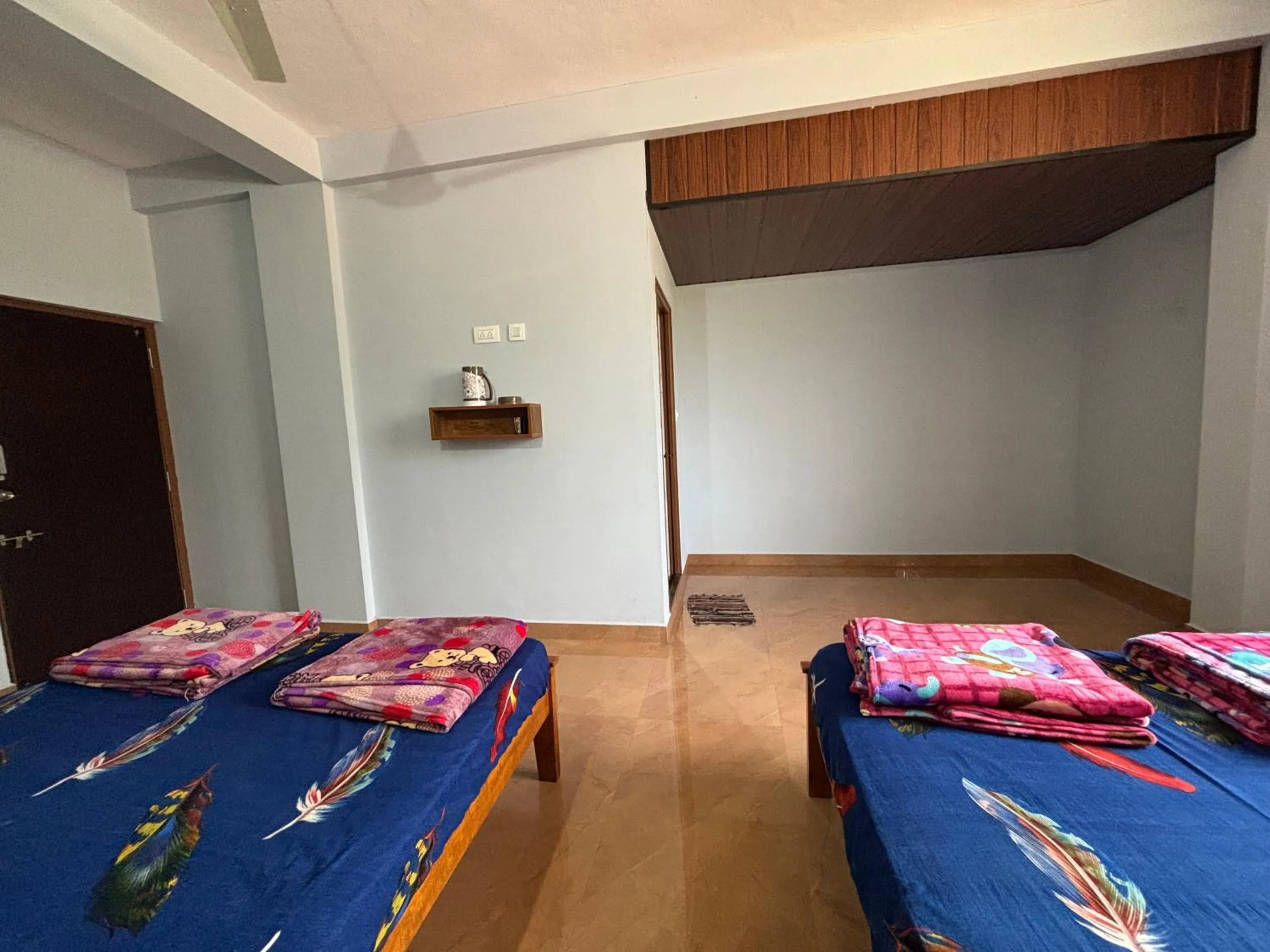 Bedroom in Sri Swarna Darvi Lodge Horanadu