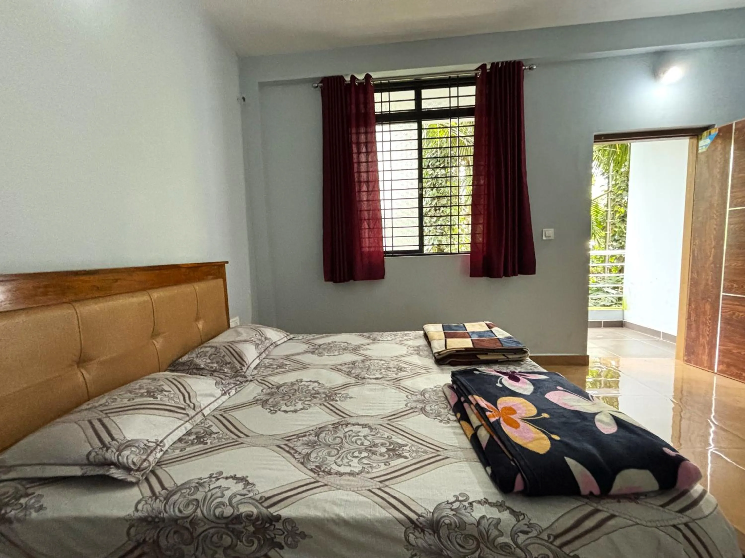 Bedroom in Sri Swarna Darvi Lodge Horanadu