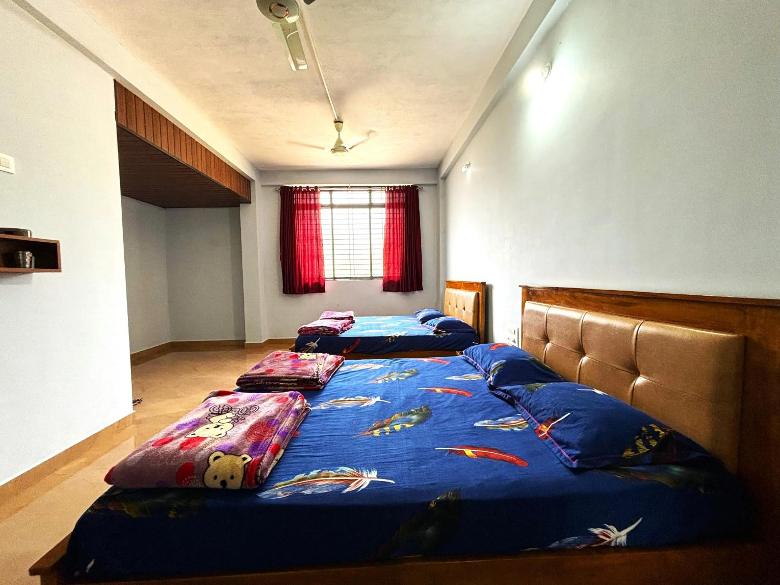 Bedroom in Sri Swarna Darvi Lodge Horanadu