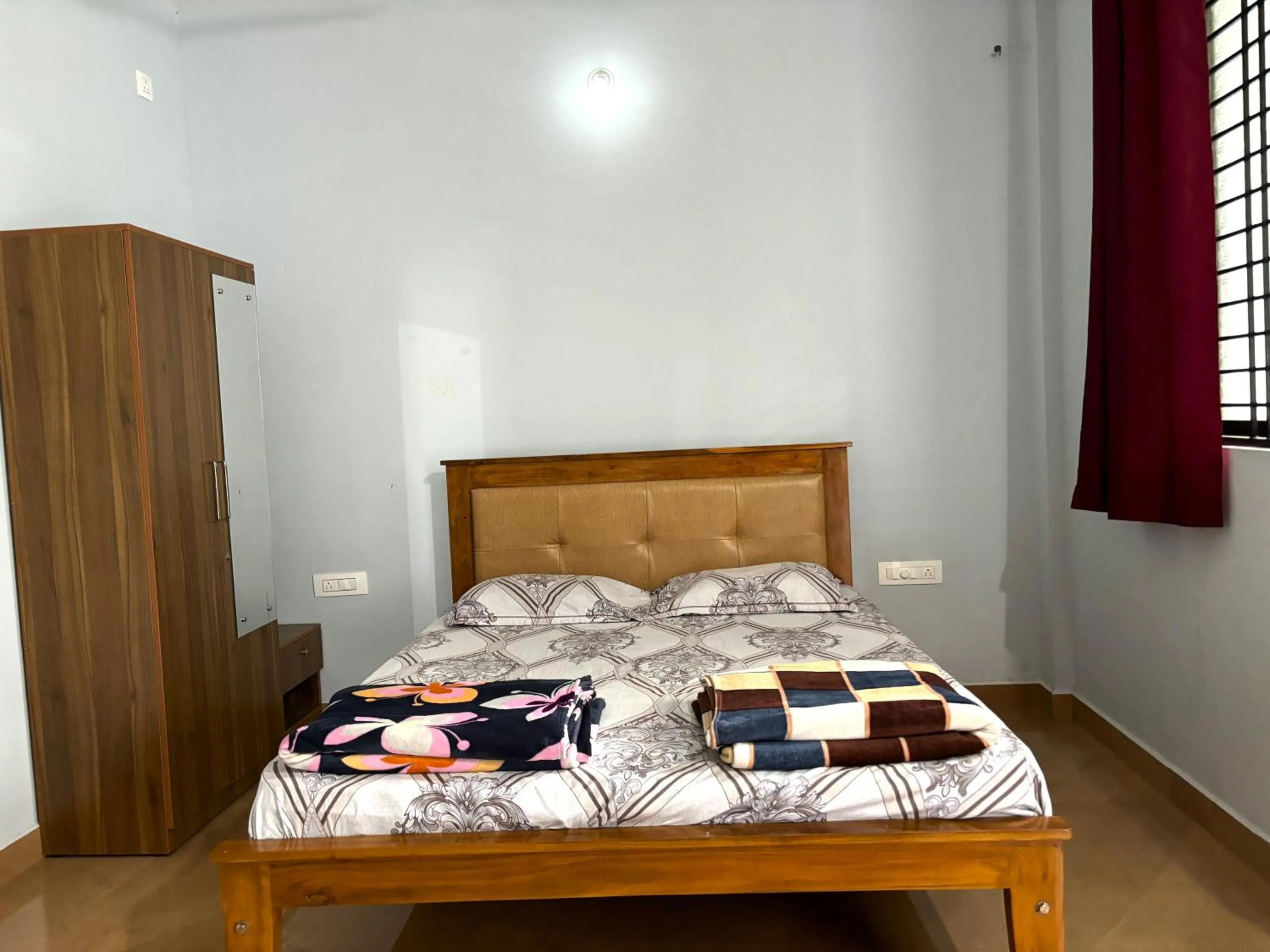 Bedroom in Sri Swarna Darvi Lodge Horanadu