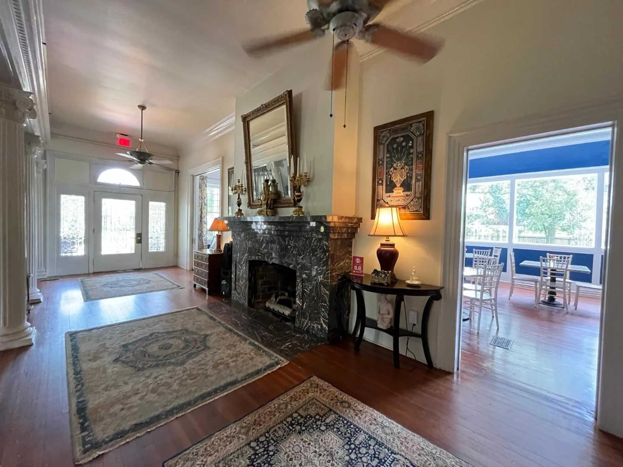 Living room in Historic Michabelle Inn