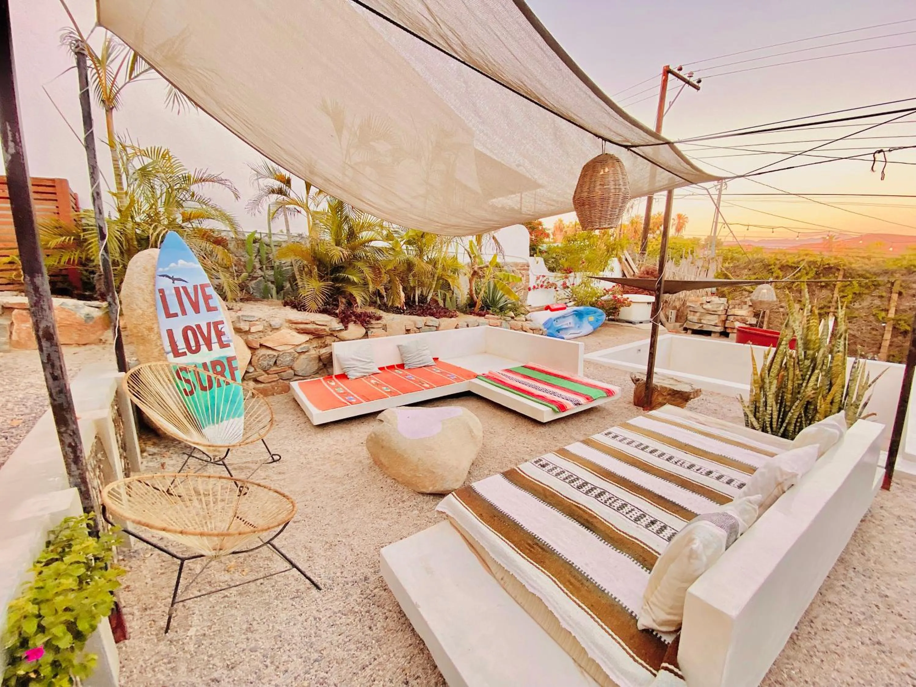 Day in Perro Surfero Hotel Boutique - Todos Santos, BCS