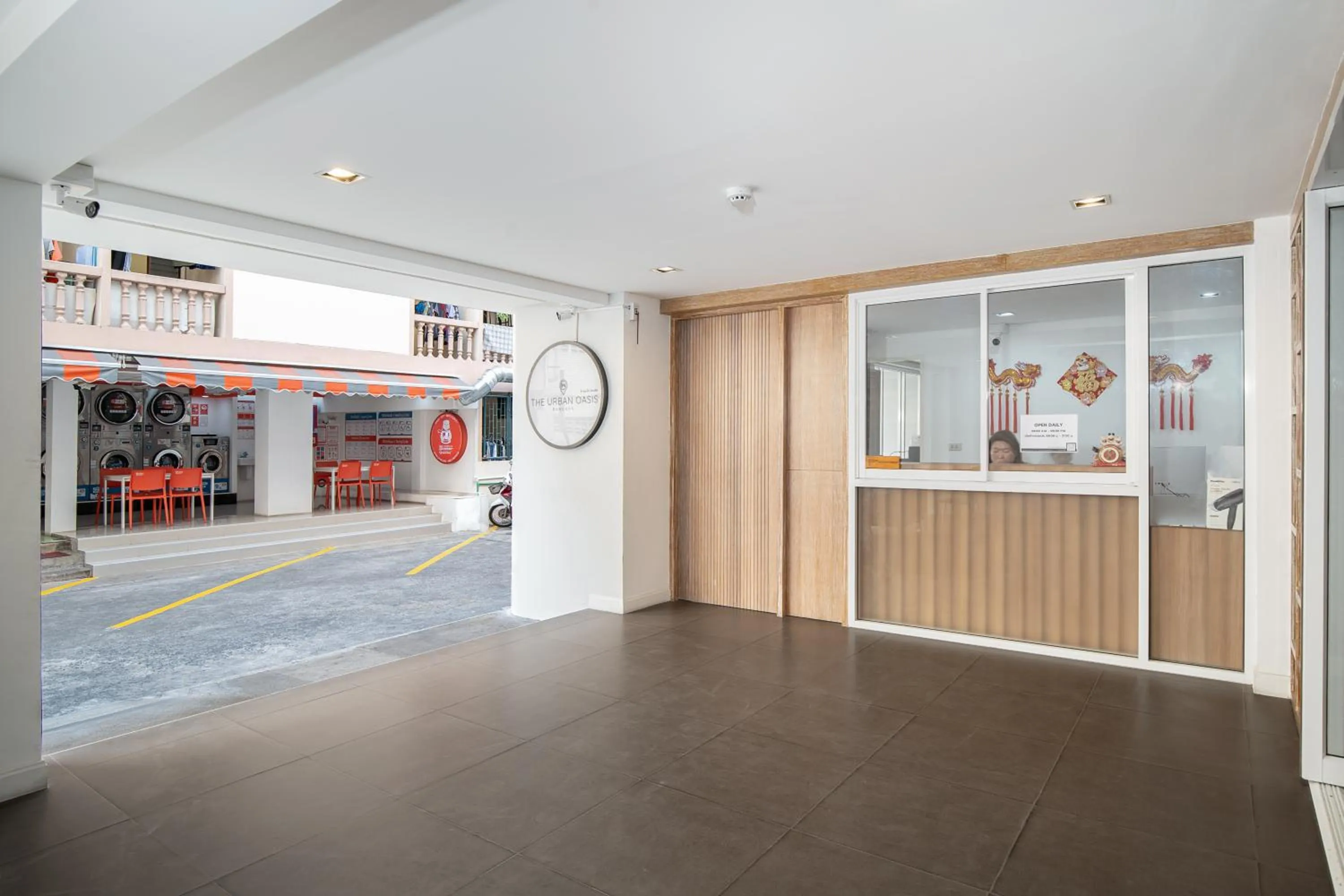 Lobby or reception in The Urban Oasis