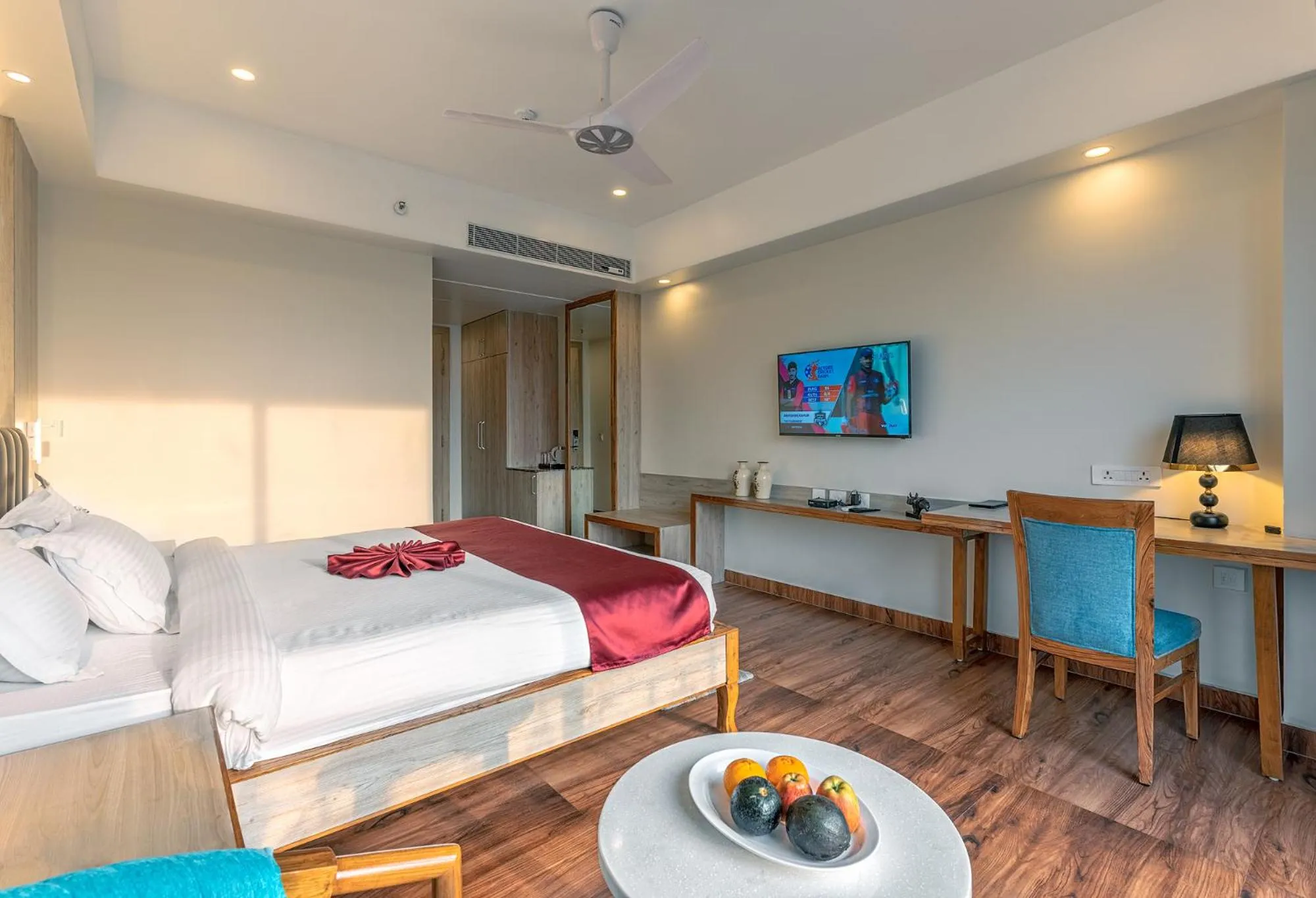 Bed in Mystique Mayong Resort