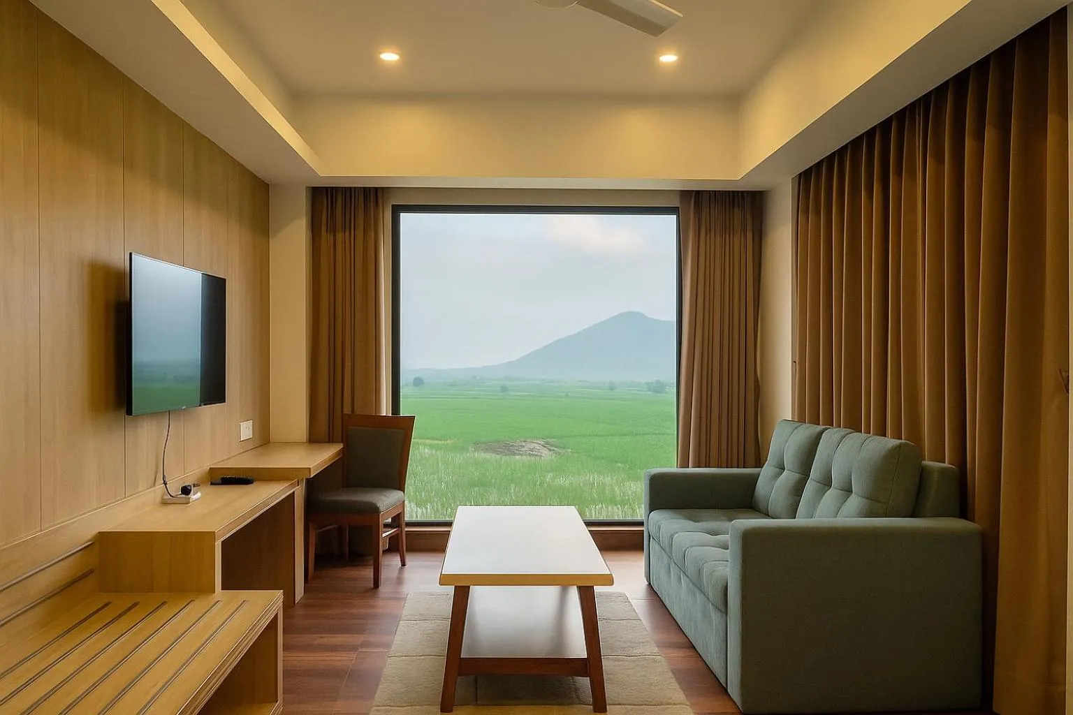 Living room in Mystique Mayong Resort