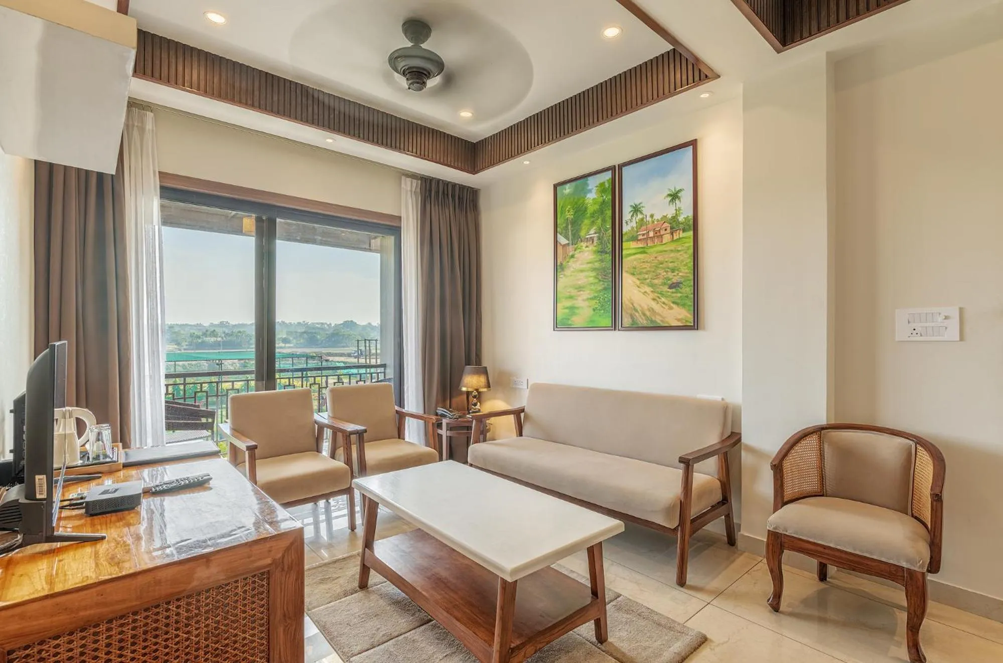 Living room in Mystique Mayong Resort