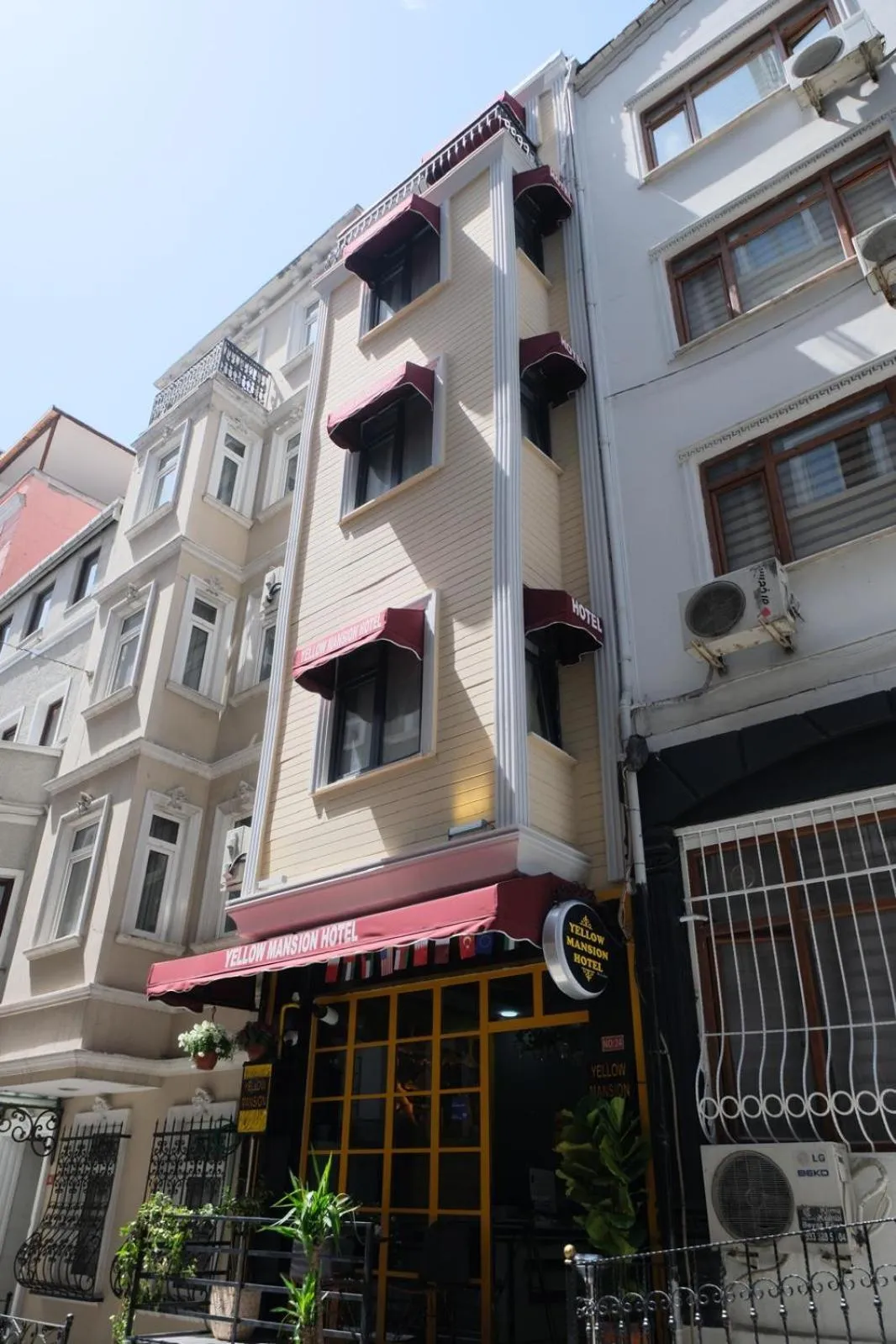 Off site in Yellow Mansion