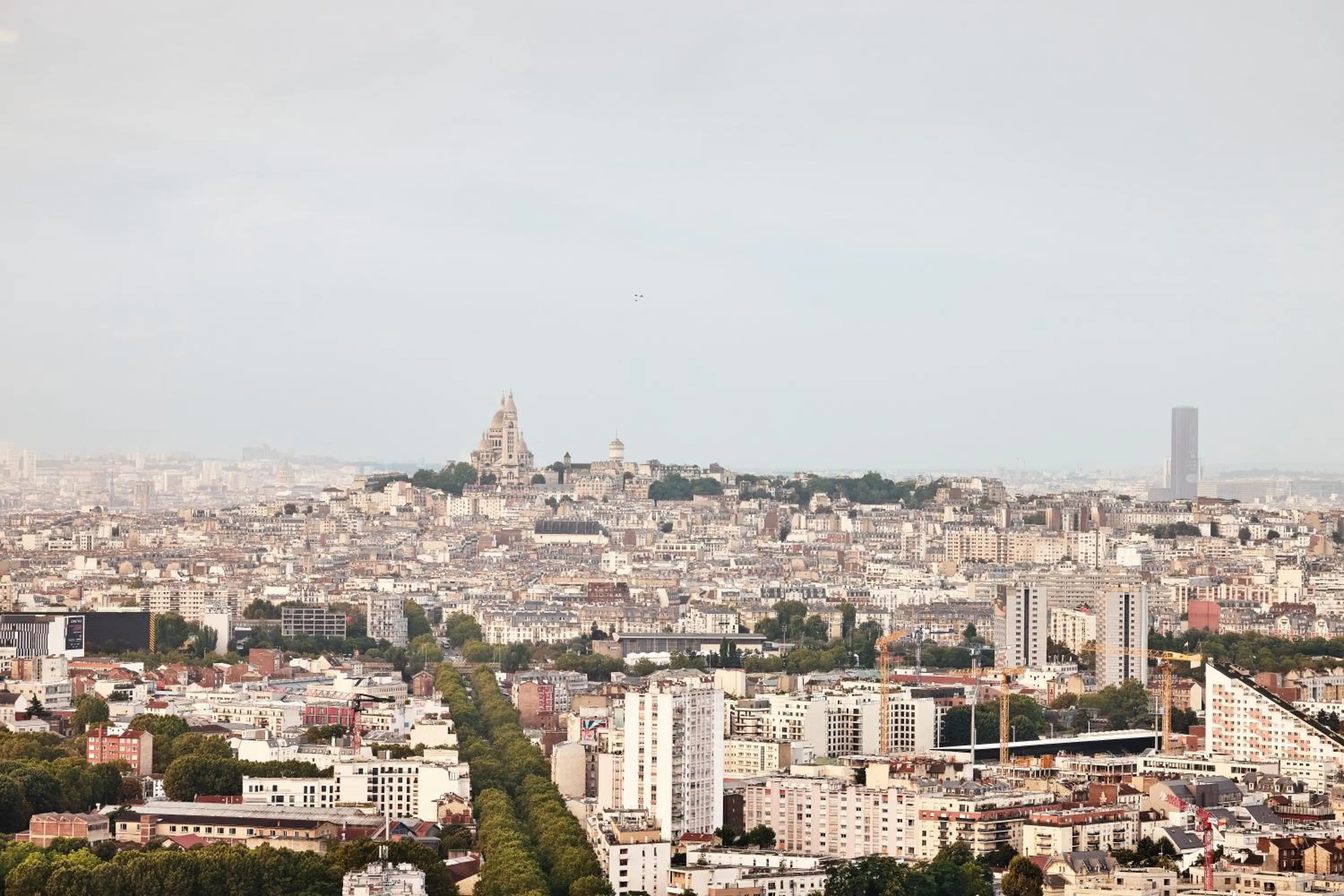 City view in H4 Hotel Wyndham Paris Pleyel Resort