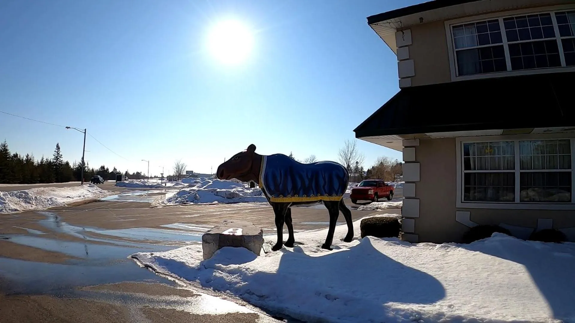 Facade/entrance in Quality Inn & Suites Manistique