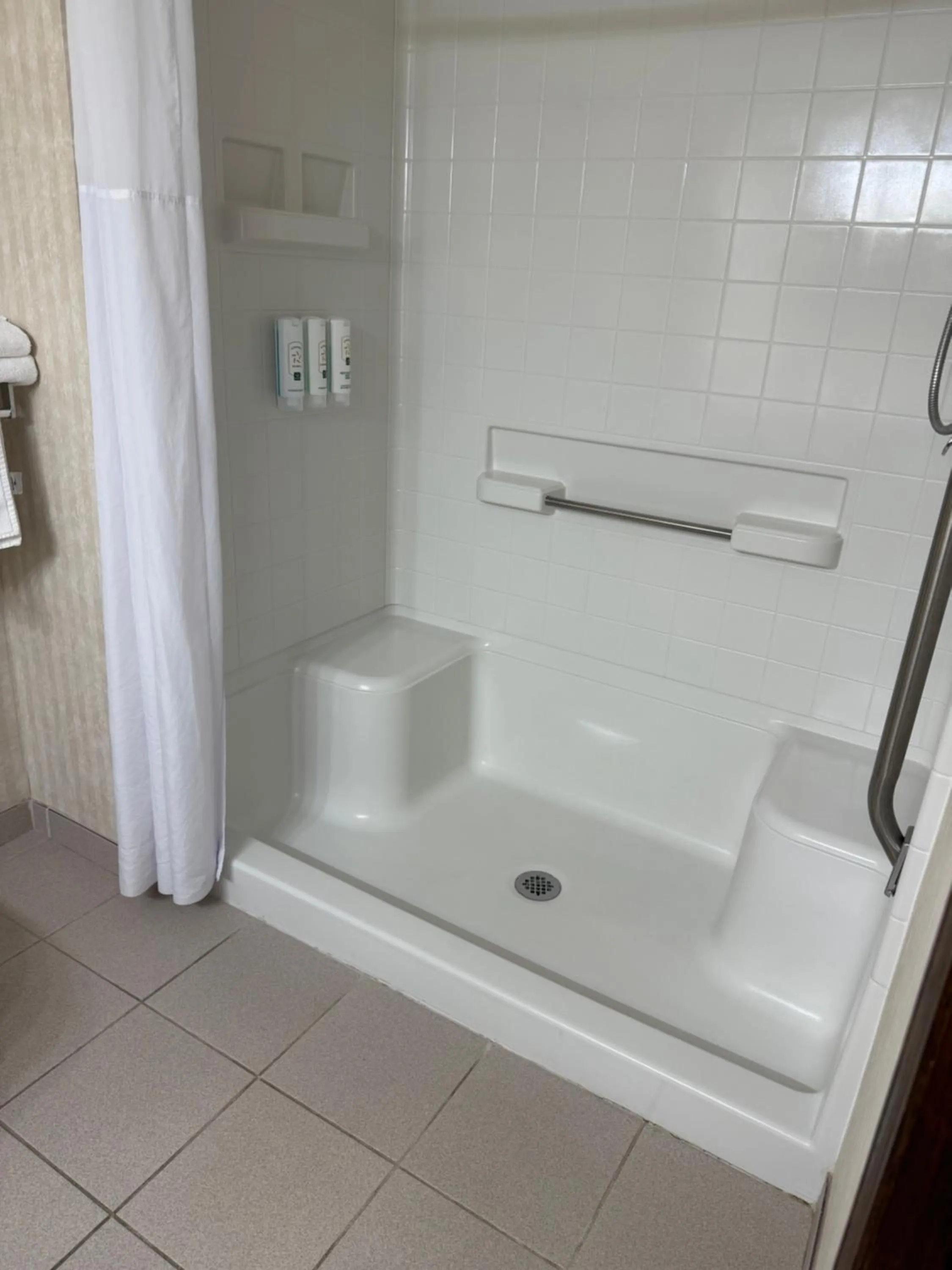 Shower in Quality Inn & Suites Manistique