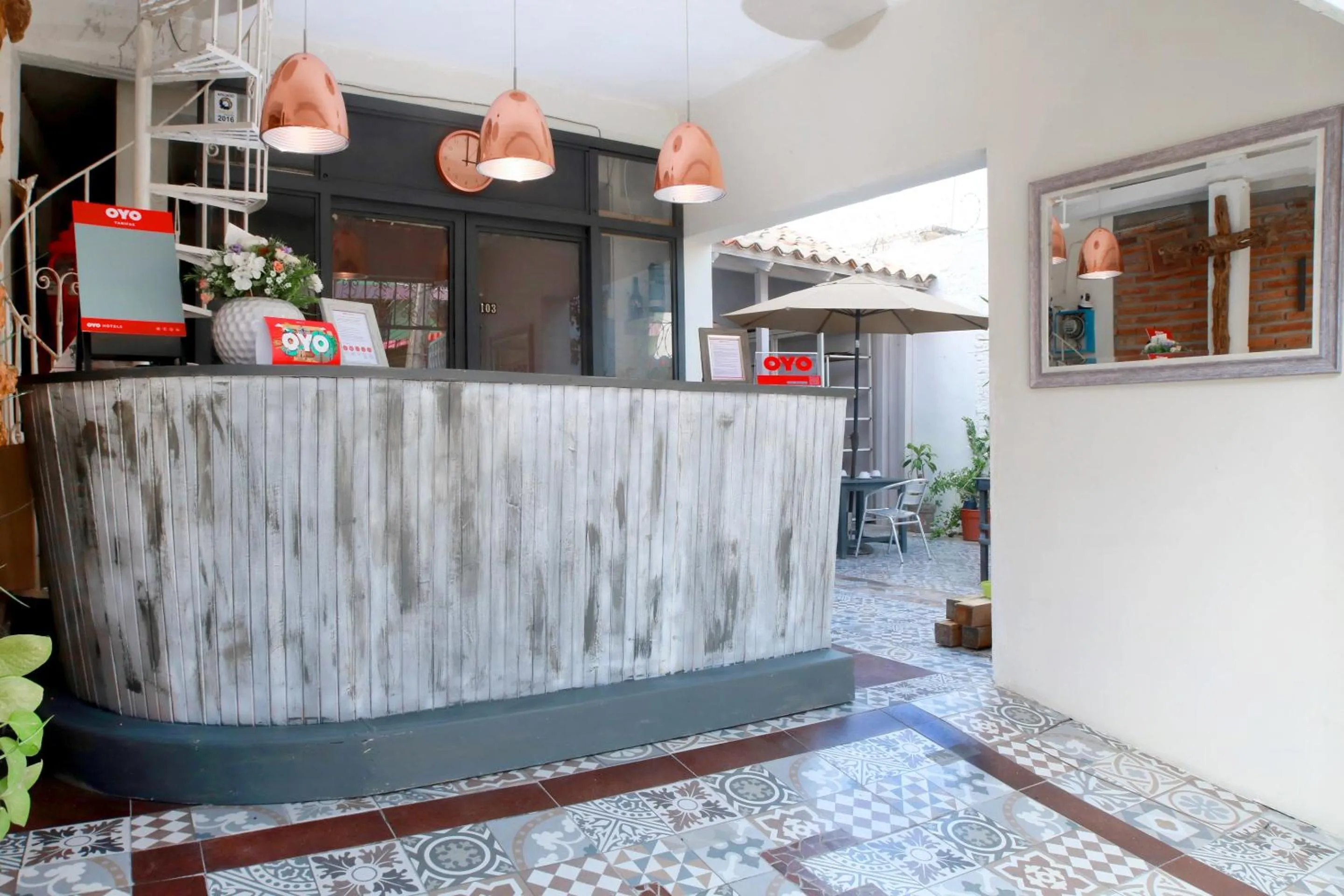 Lobby or reception, Lobby/Reception in OYO Hotel Maria Otilia Falla, Papantla