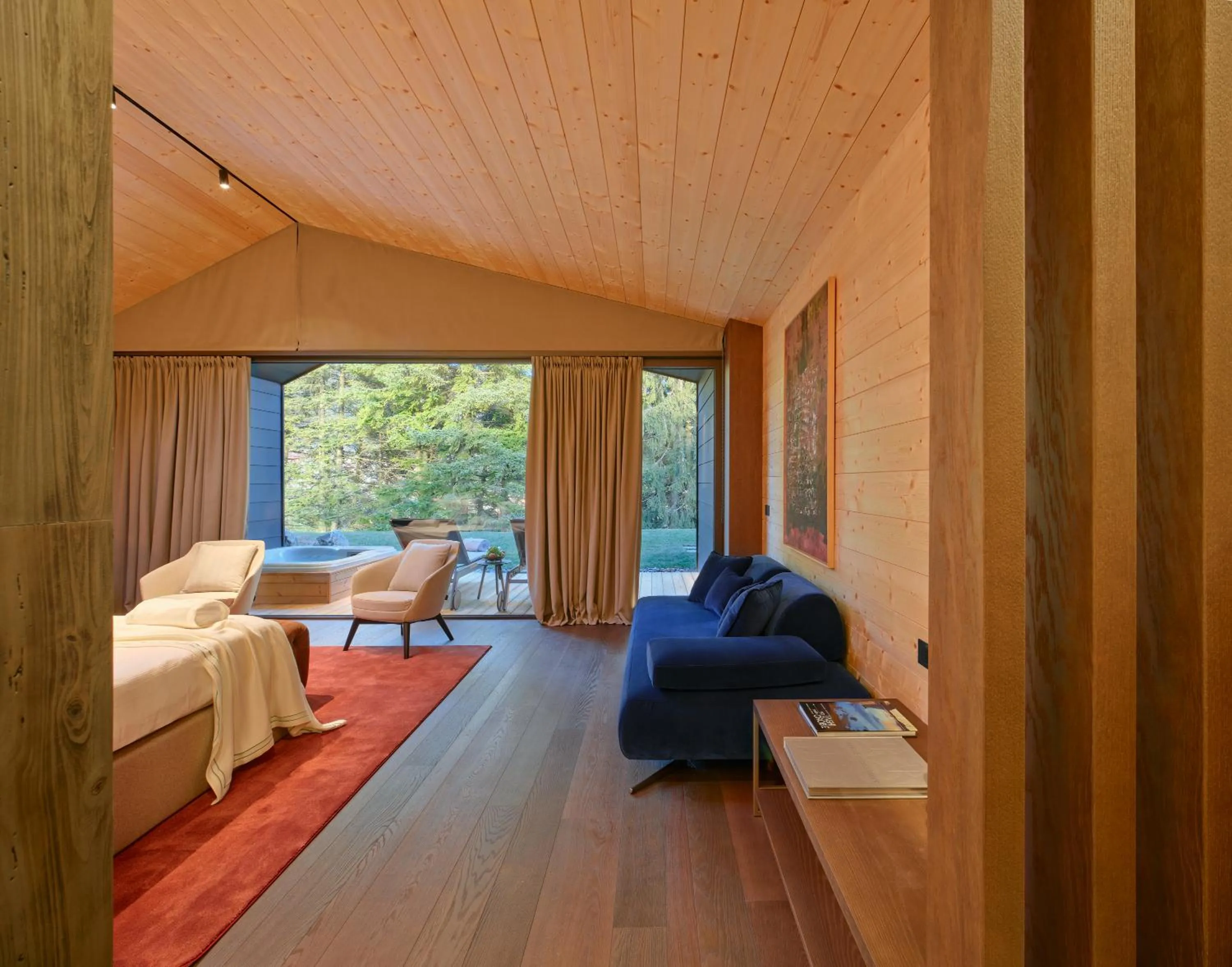 Winter, Bed in Collina Luxury Relais