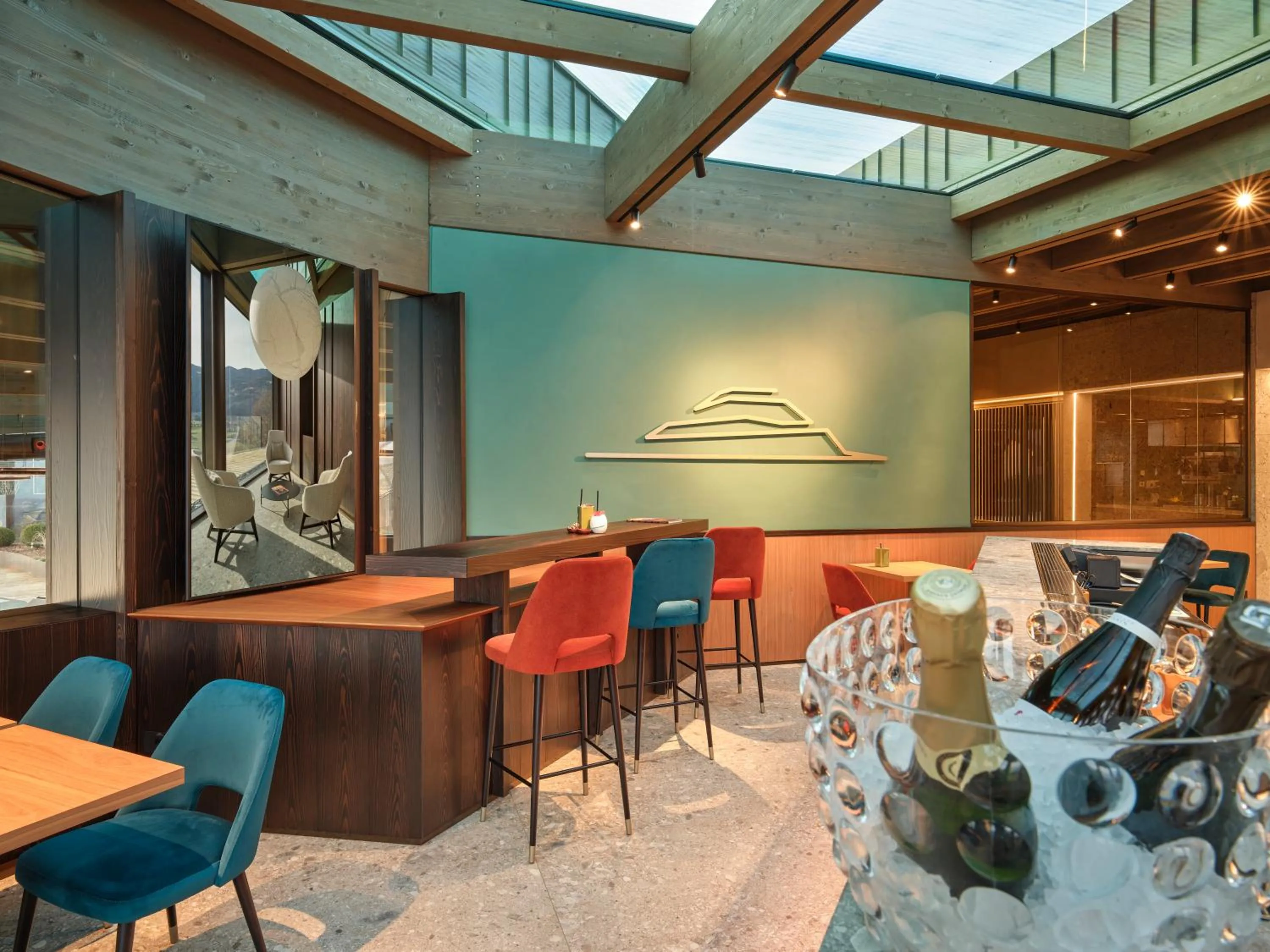 Lounge or bar in Collina Luxury Relais