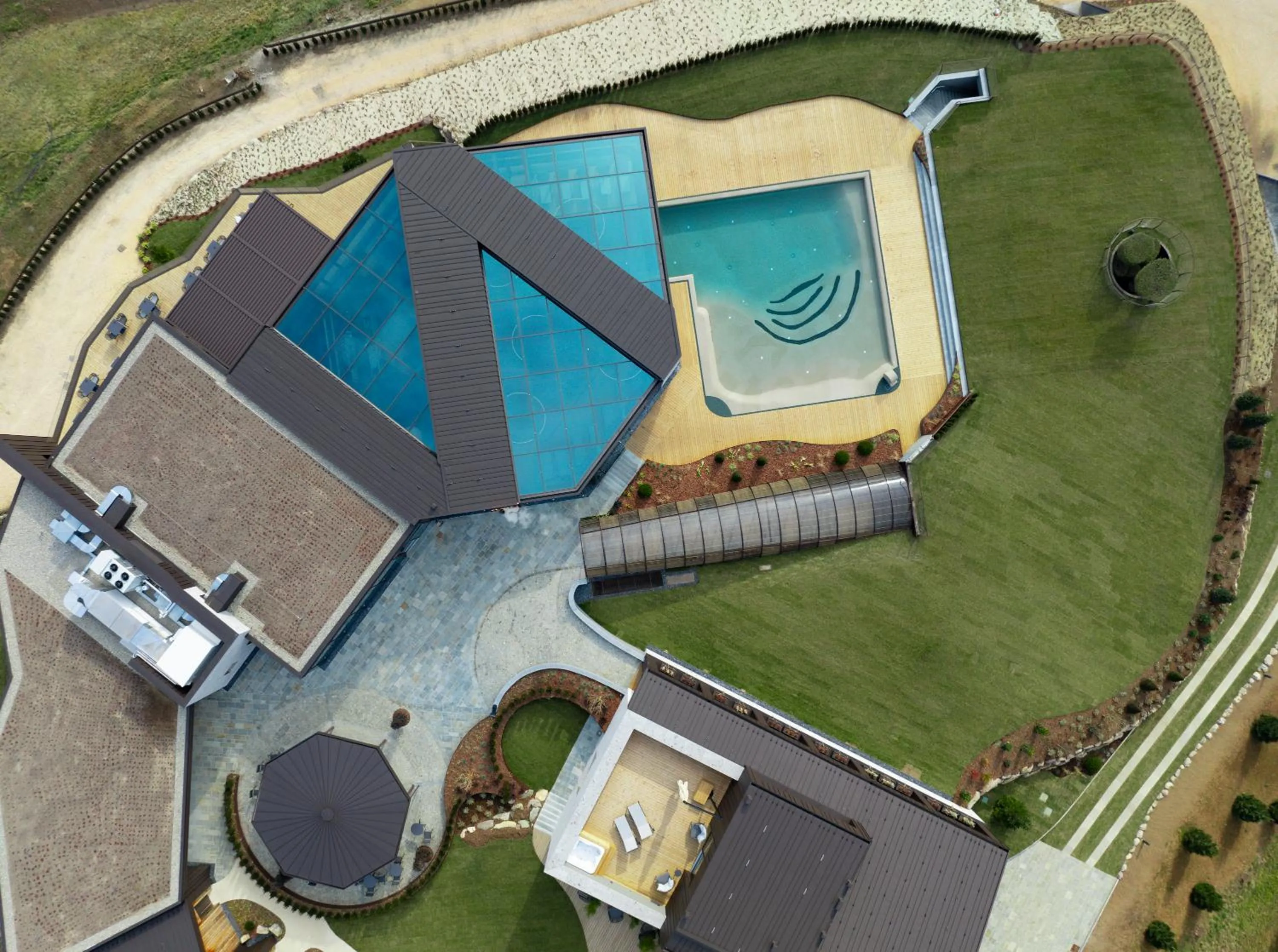 Bird's eye view in Collina Luxury Relais