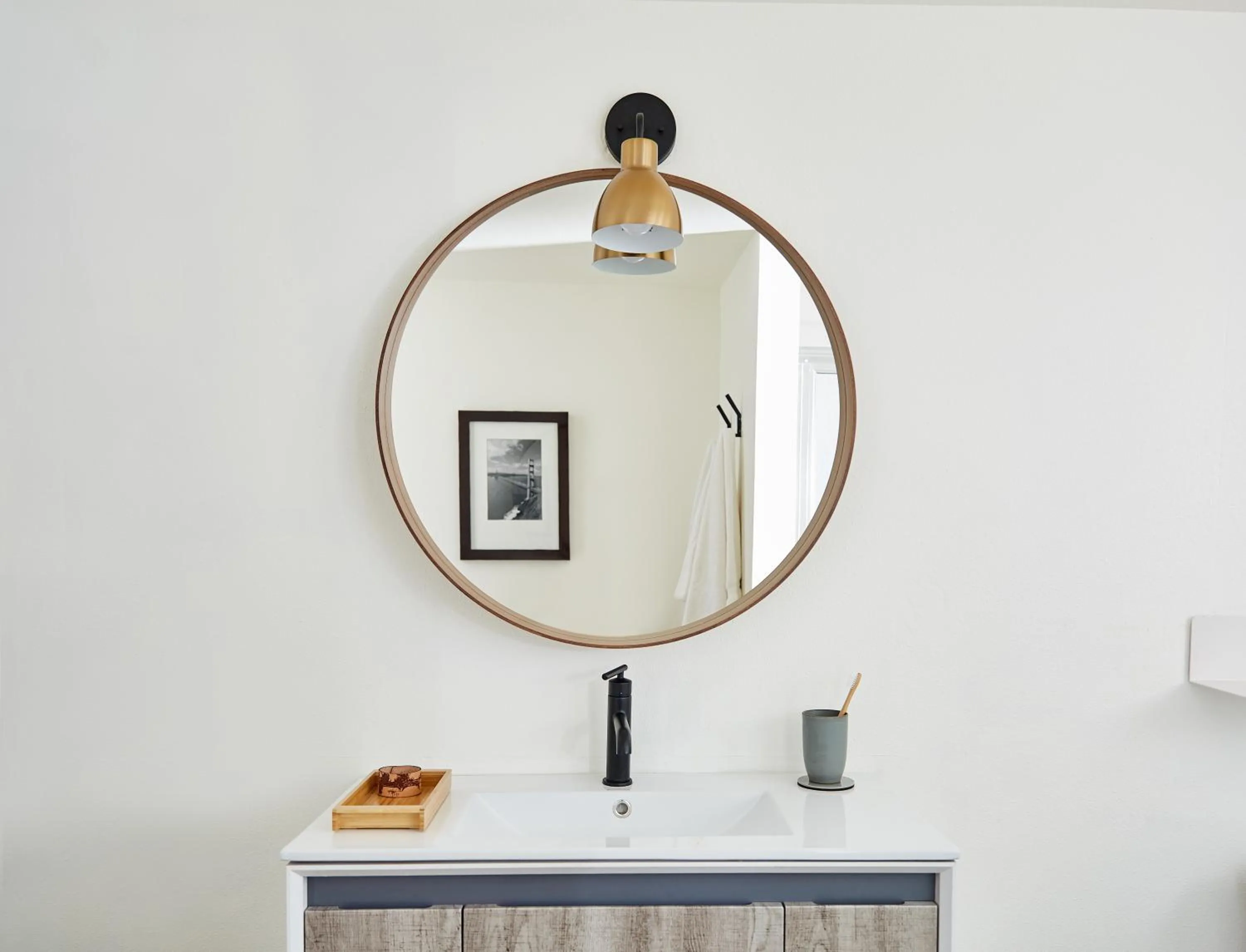 Bathroom in Mine and Farm, The Inn at Guerneville, CA