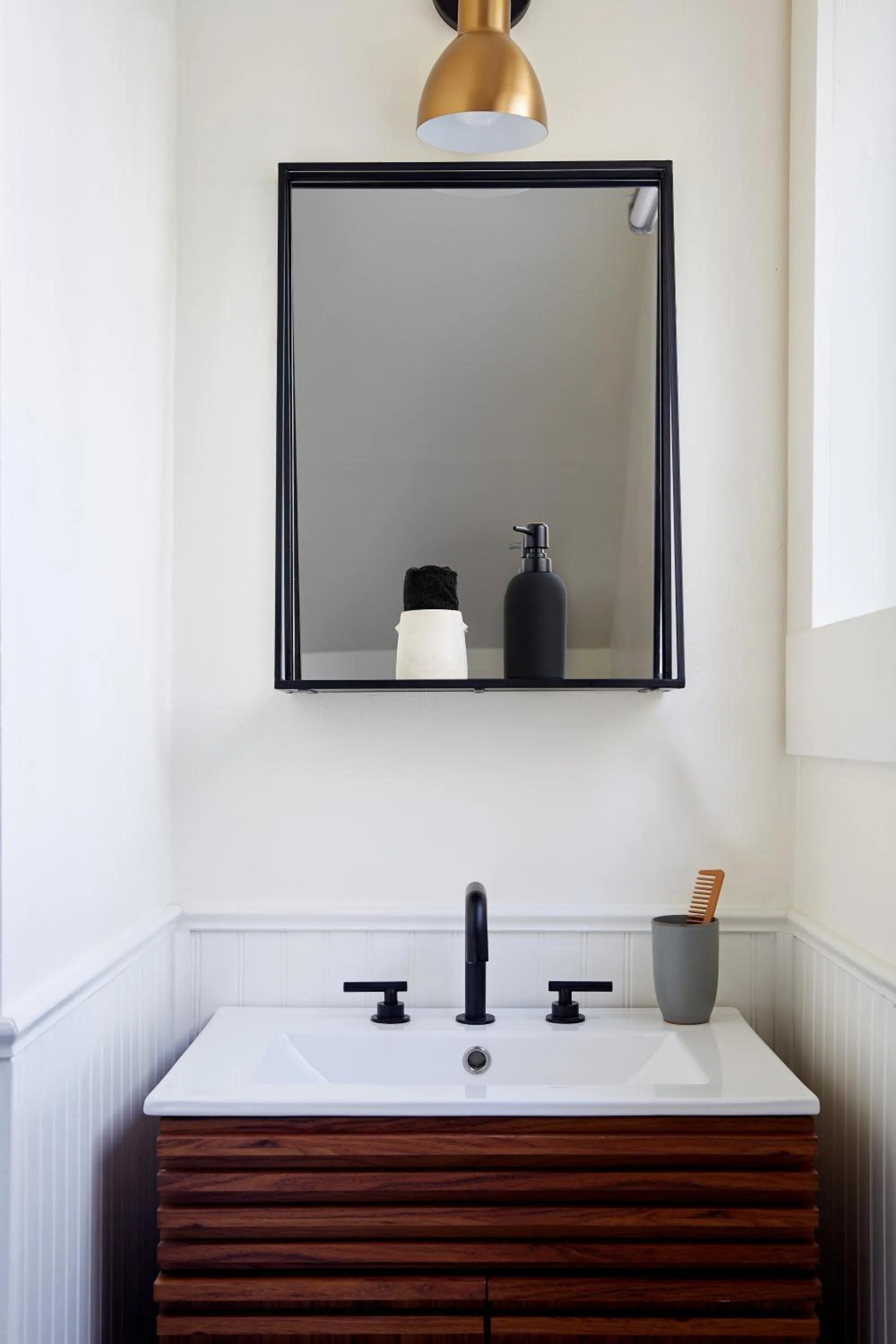 Bathroom in Mine and Farm, The Inn at Guerneville, CA