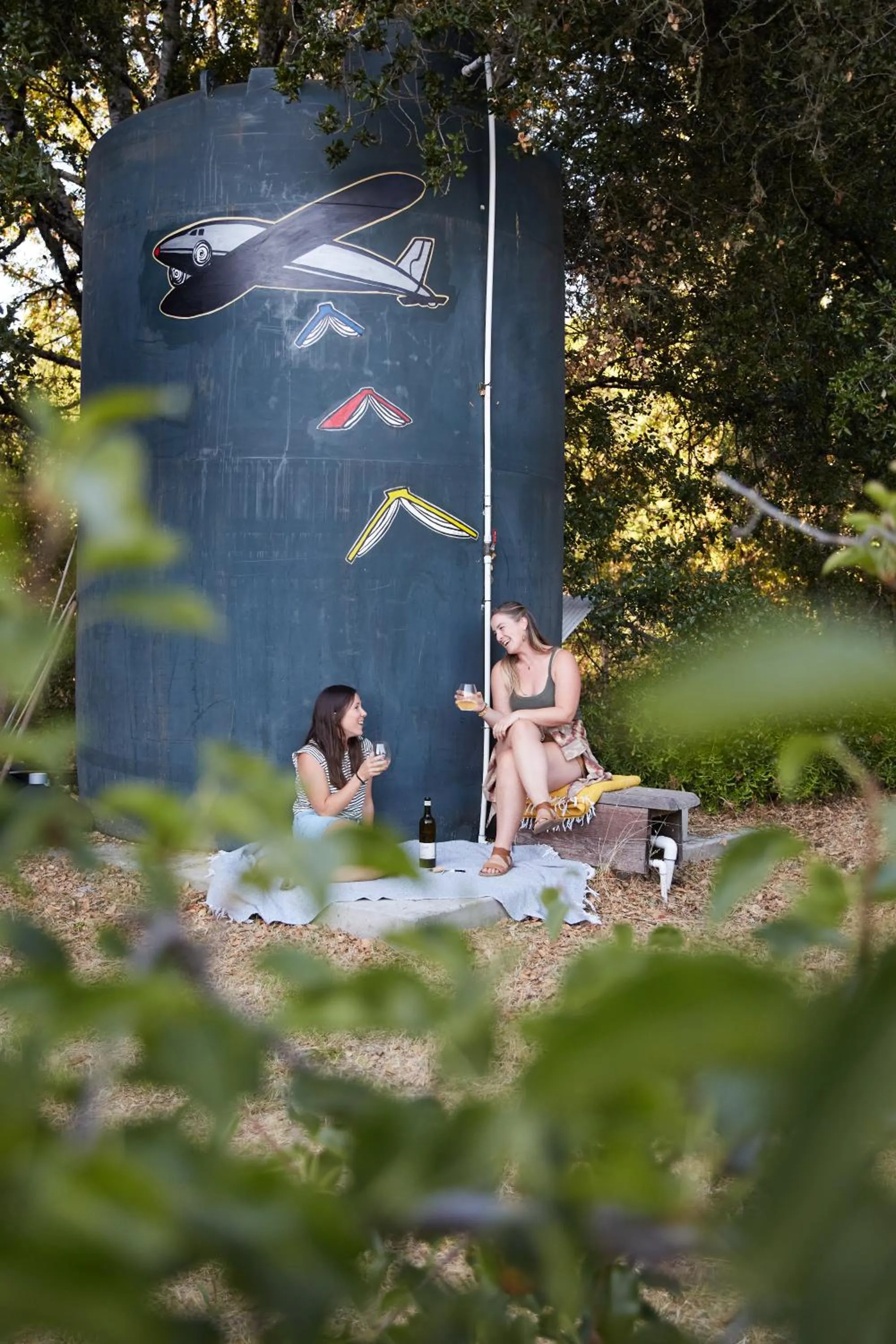People in Mine and Farm, The Inn at Guerneville, CA