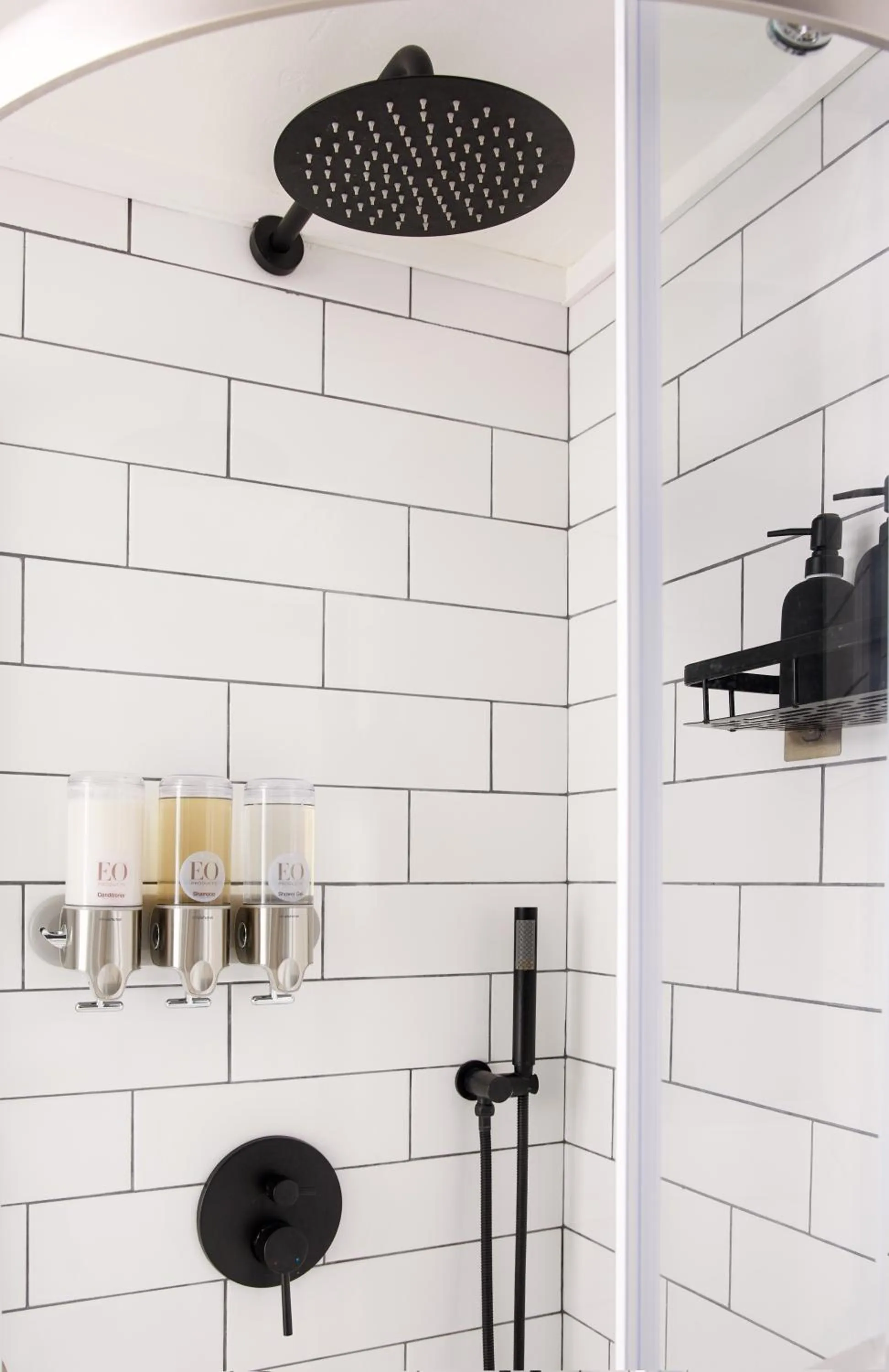 Shower in Mine and Farm, The Inn at Guerneville, CA