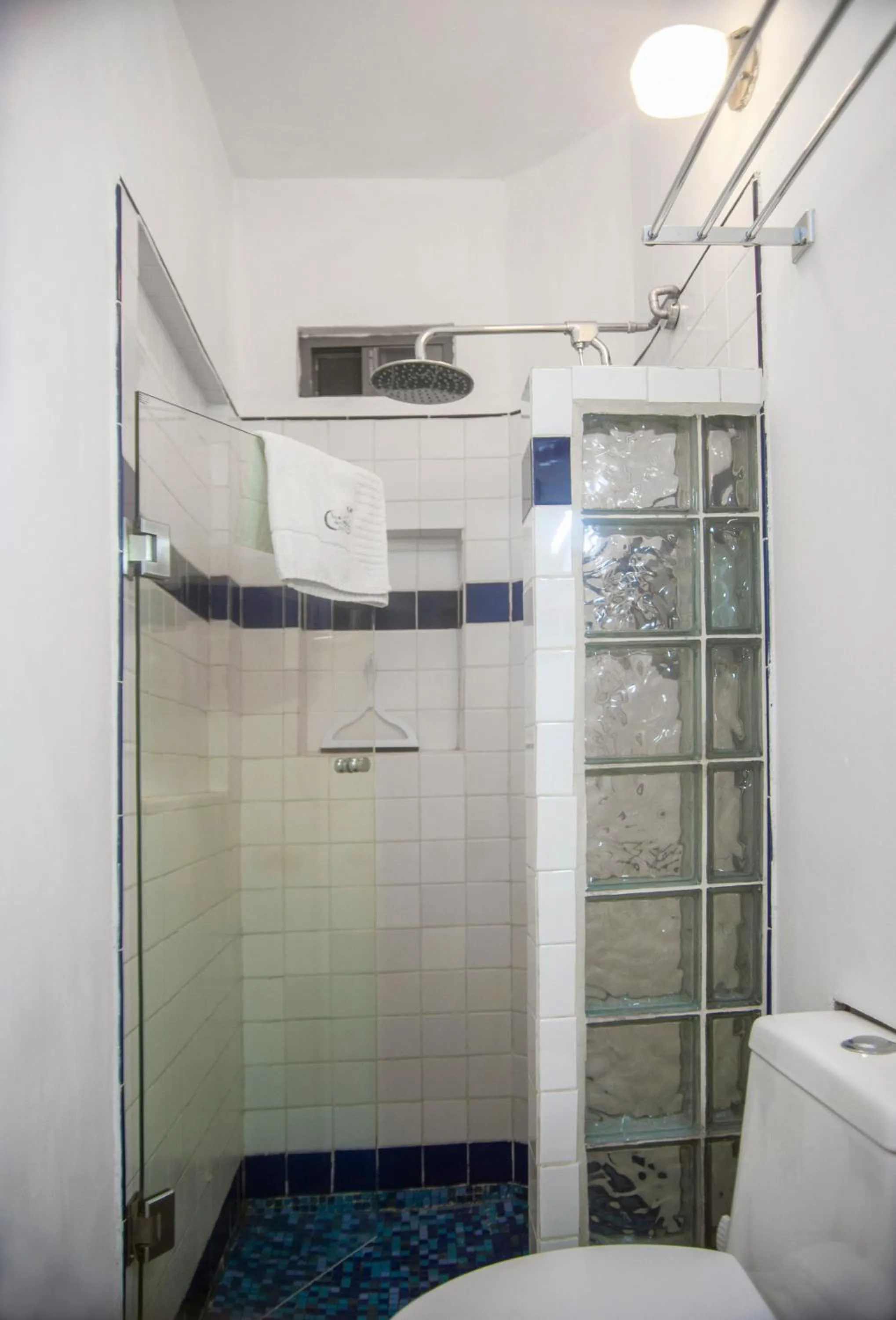 Bathroom in Chalet del Carmen, Coyoacán