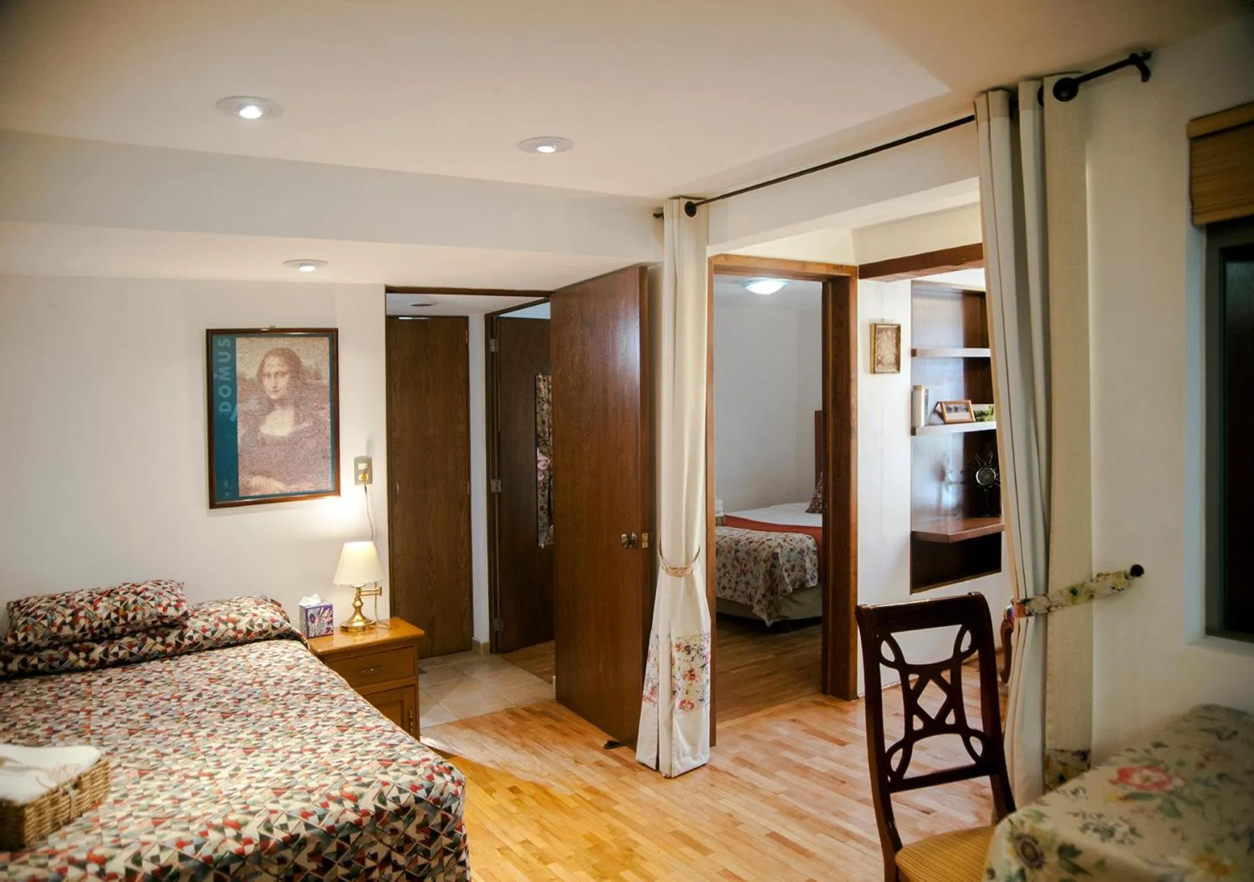 Photo of the whole room, Bed in Chalet del Carmen, Coyoacán