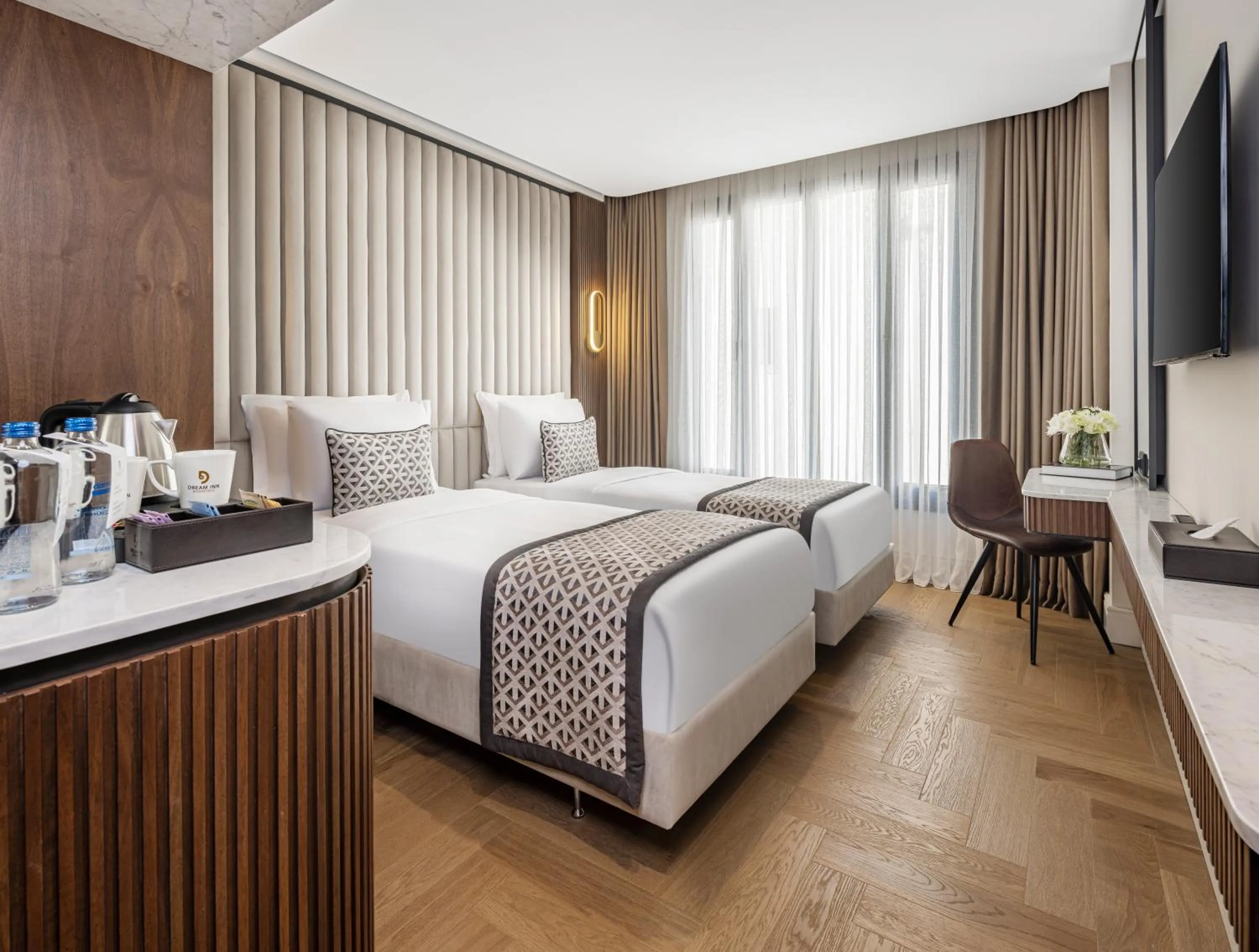 Bed in Dream Inn Karaköy Bosphorus