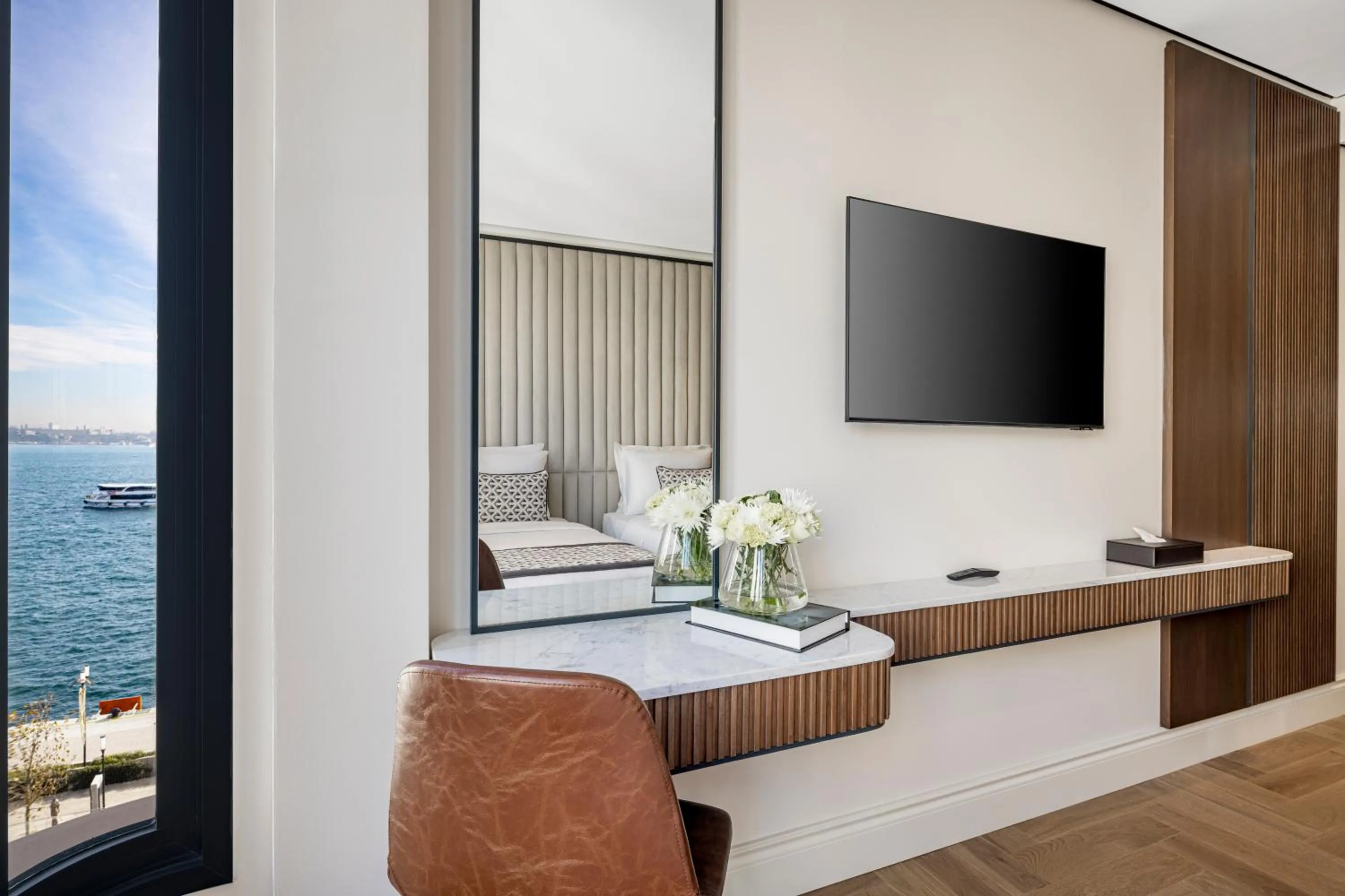 Seating area in Dream Inn Karaköy Bosphorus