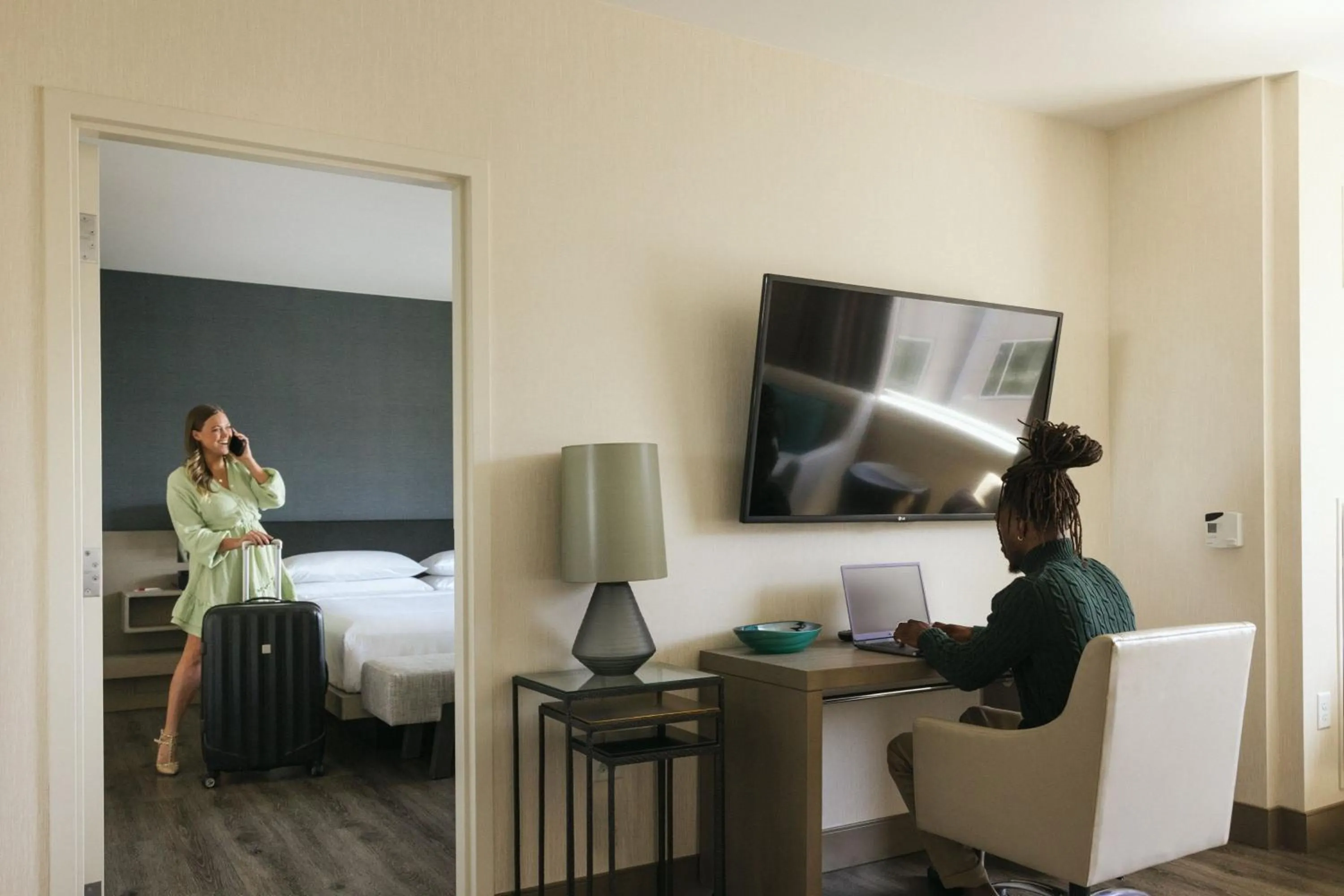 Bedroom, Bed in Seattle Marriott Bellevue