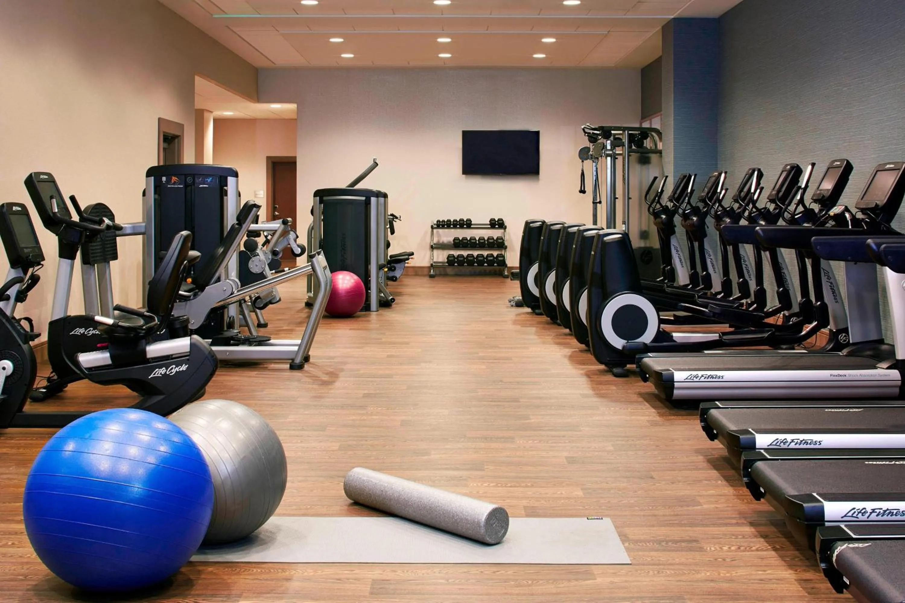 Fitness centre/facilities in Seattle Marriott Bellevue