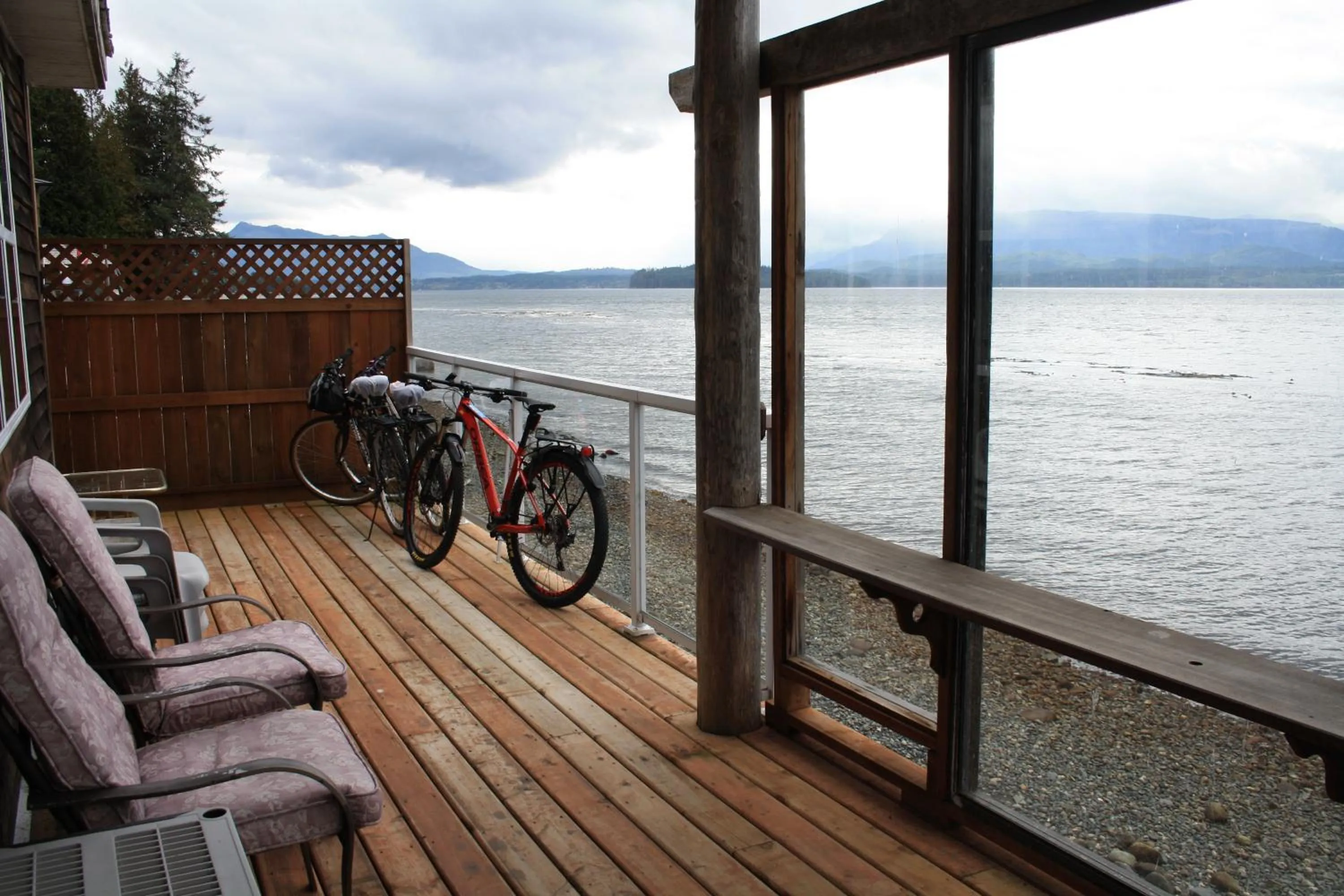 Sea view in Orca Lodge