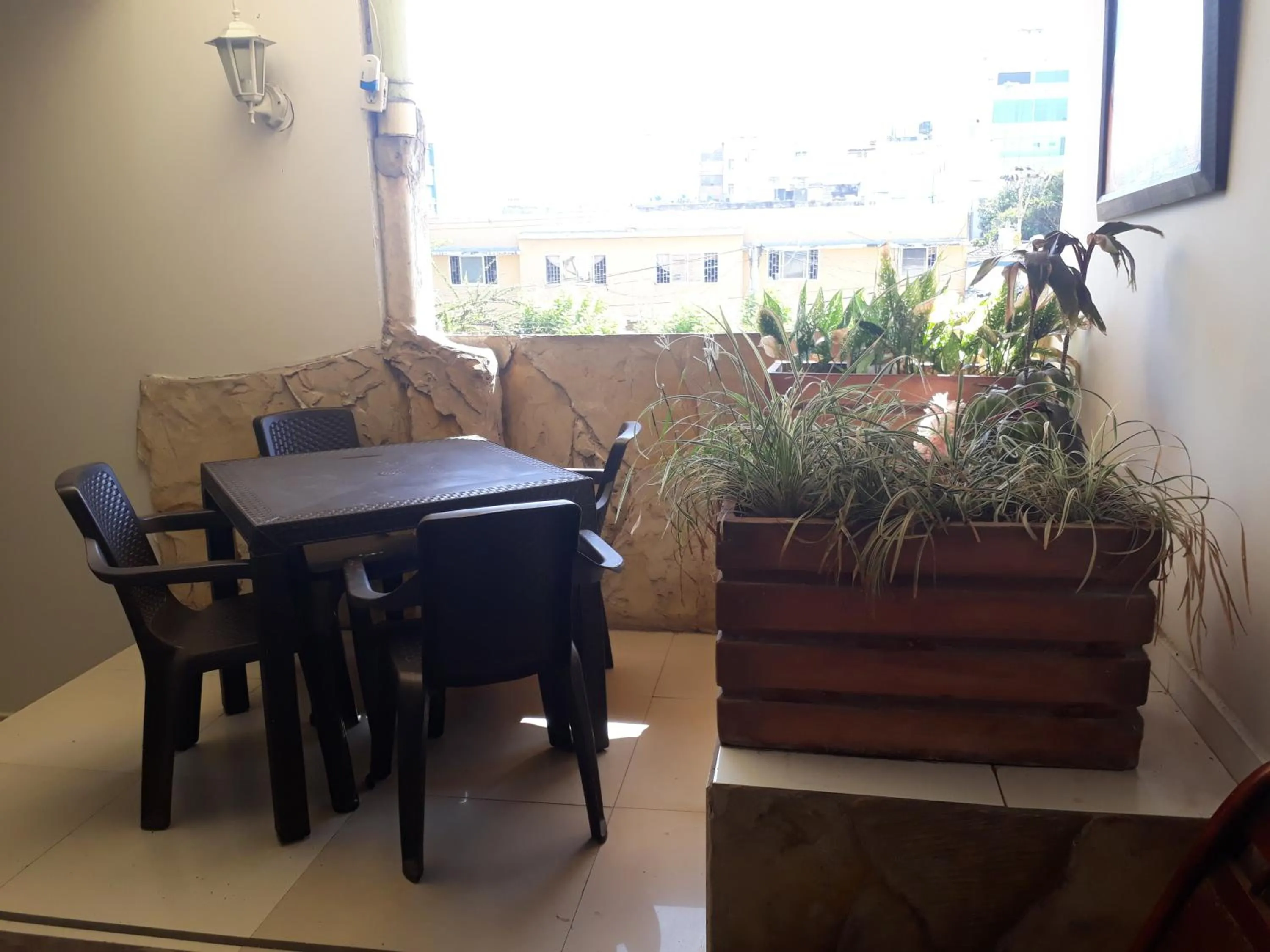 Patio in Hotel Granada Inn