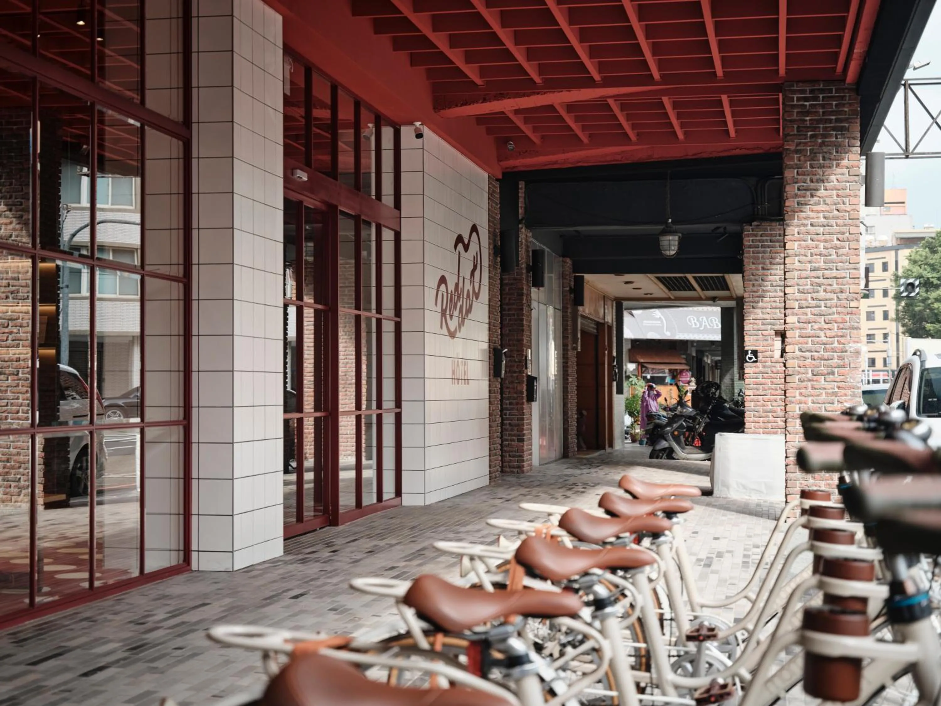 Property building in Red Dot Hotel