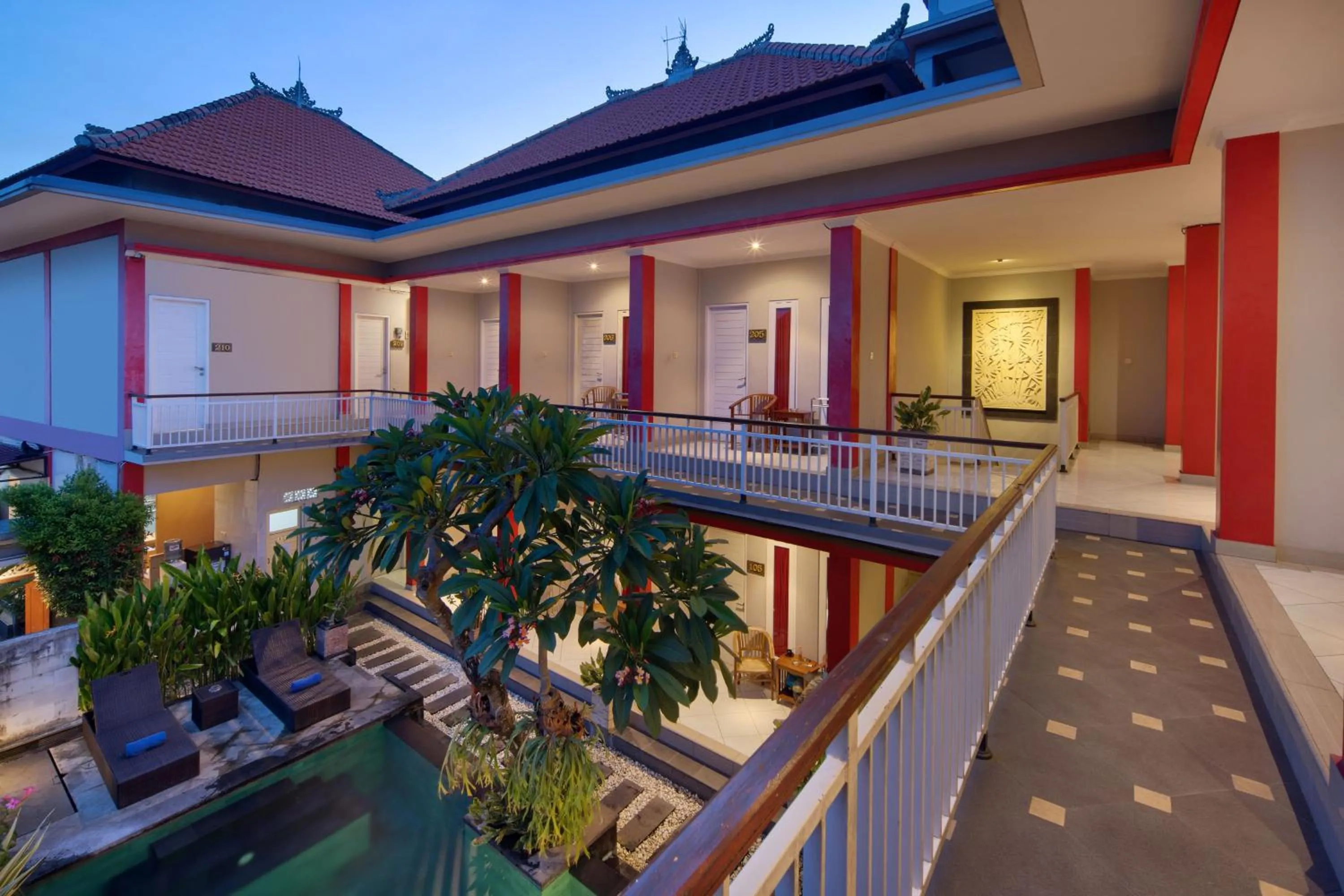 Property building in Angkul Angkul Beach Inn Kuta by Kamara
