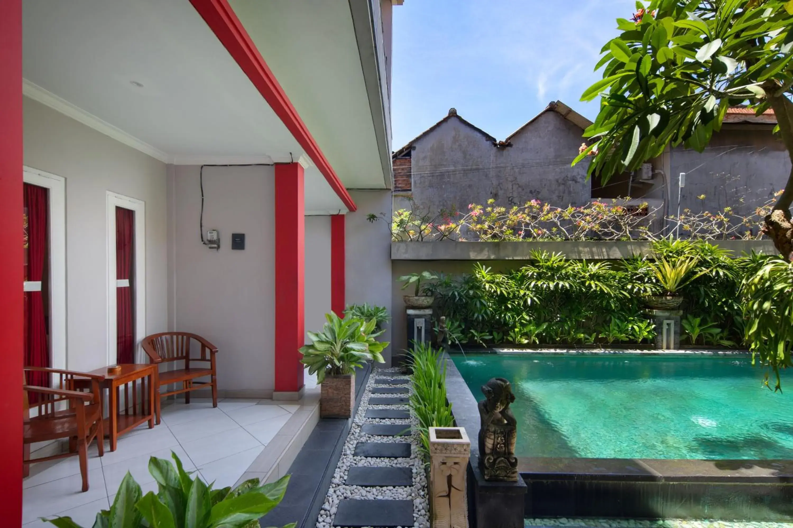 Deluxe Double or Twin Room in Angkul Angkul Beach Inn Kuta by Kamara Deluxe Double or Twin Room in Angkul Angkul Beach Inn Kuta by Kamara