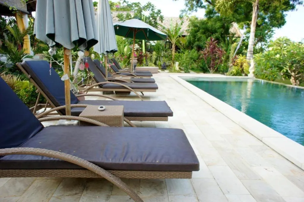 Pool view in Minabali Bunga'lo