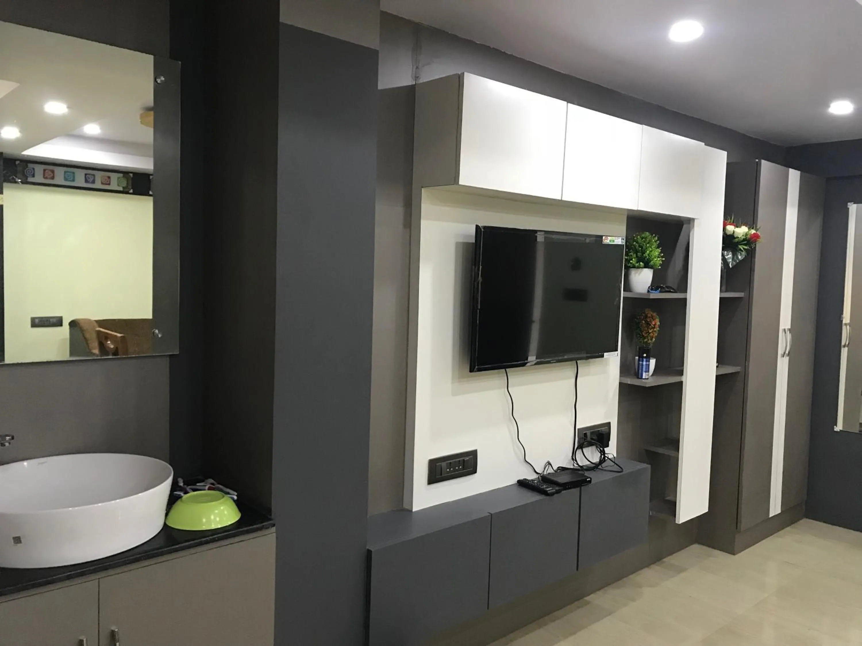 Living room in Ushasree Residency