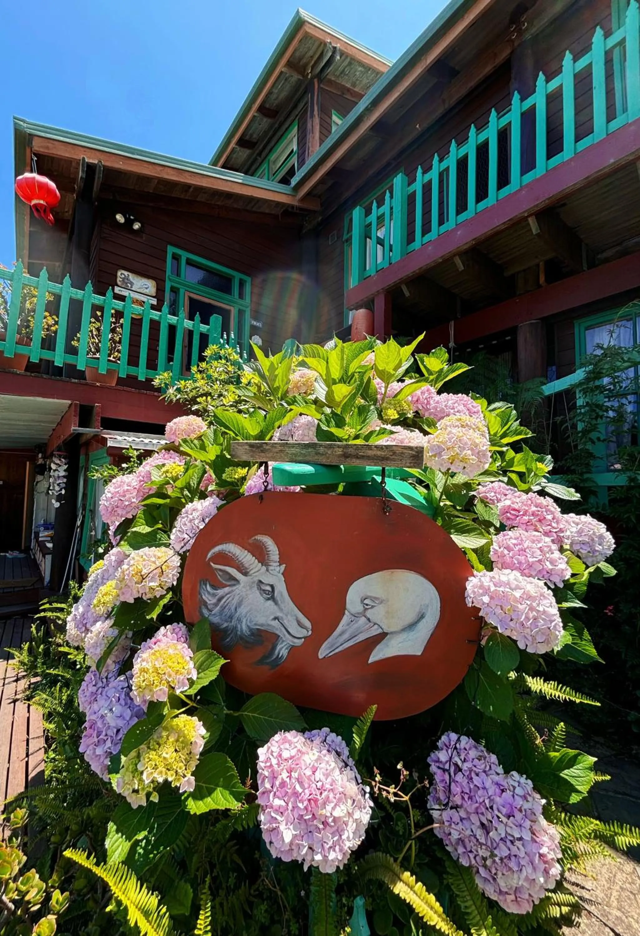 Property building in The Goat and Goose Bed & Breakfast