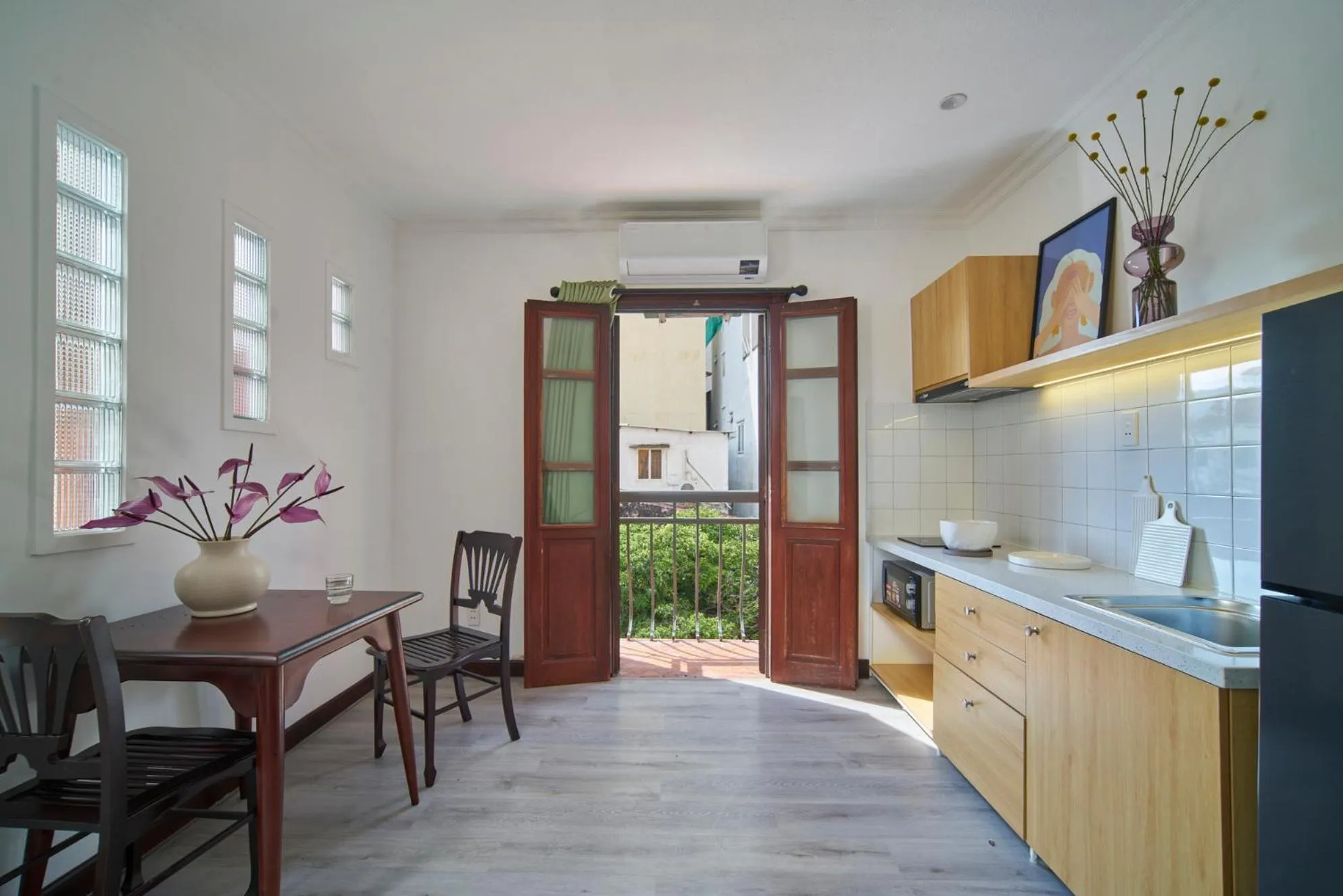 Kitchen or kitchenette in M Village Living Cách Mạng Tháng 8