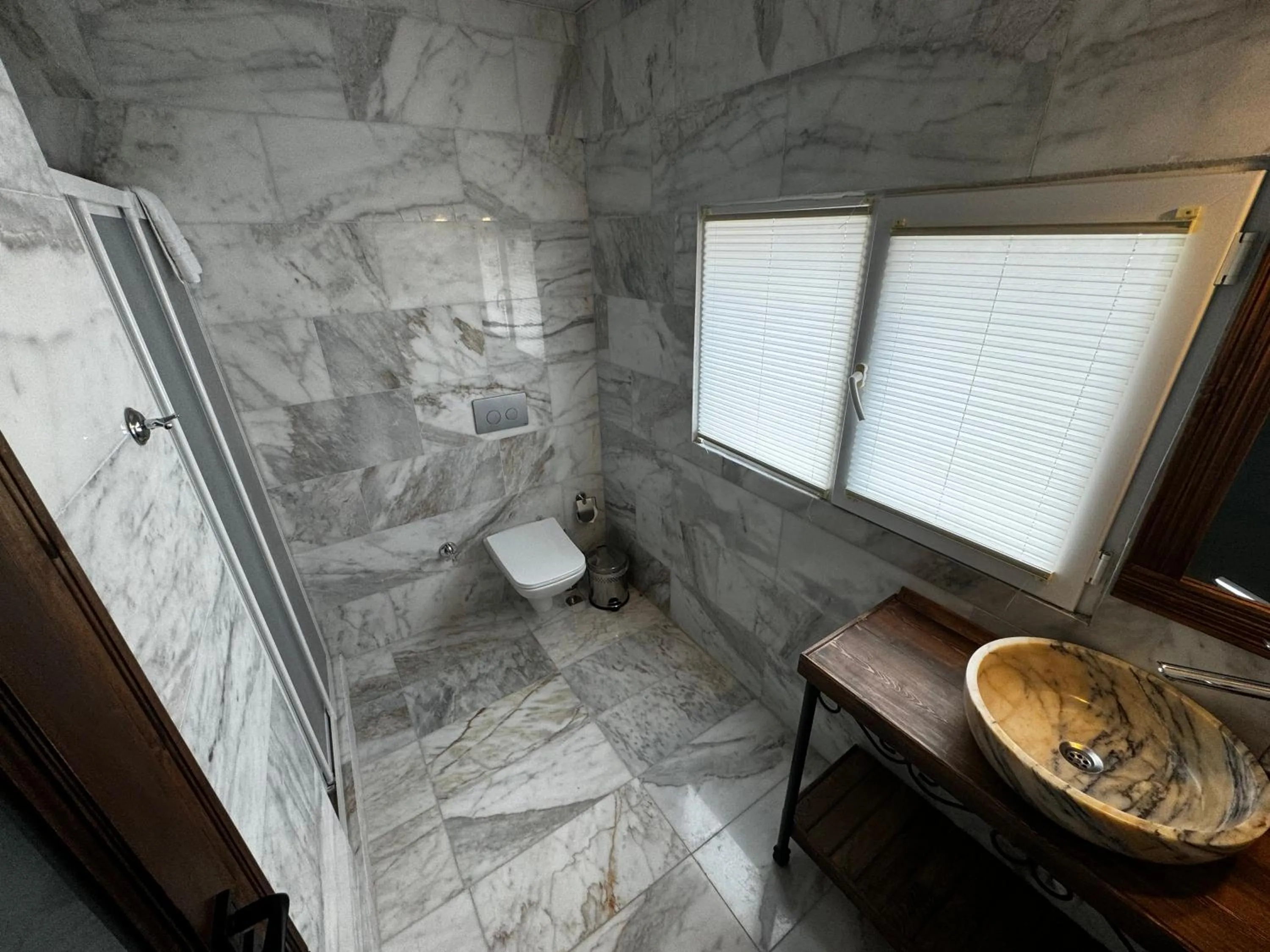 Shower in Rustic Caves