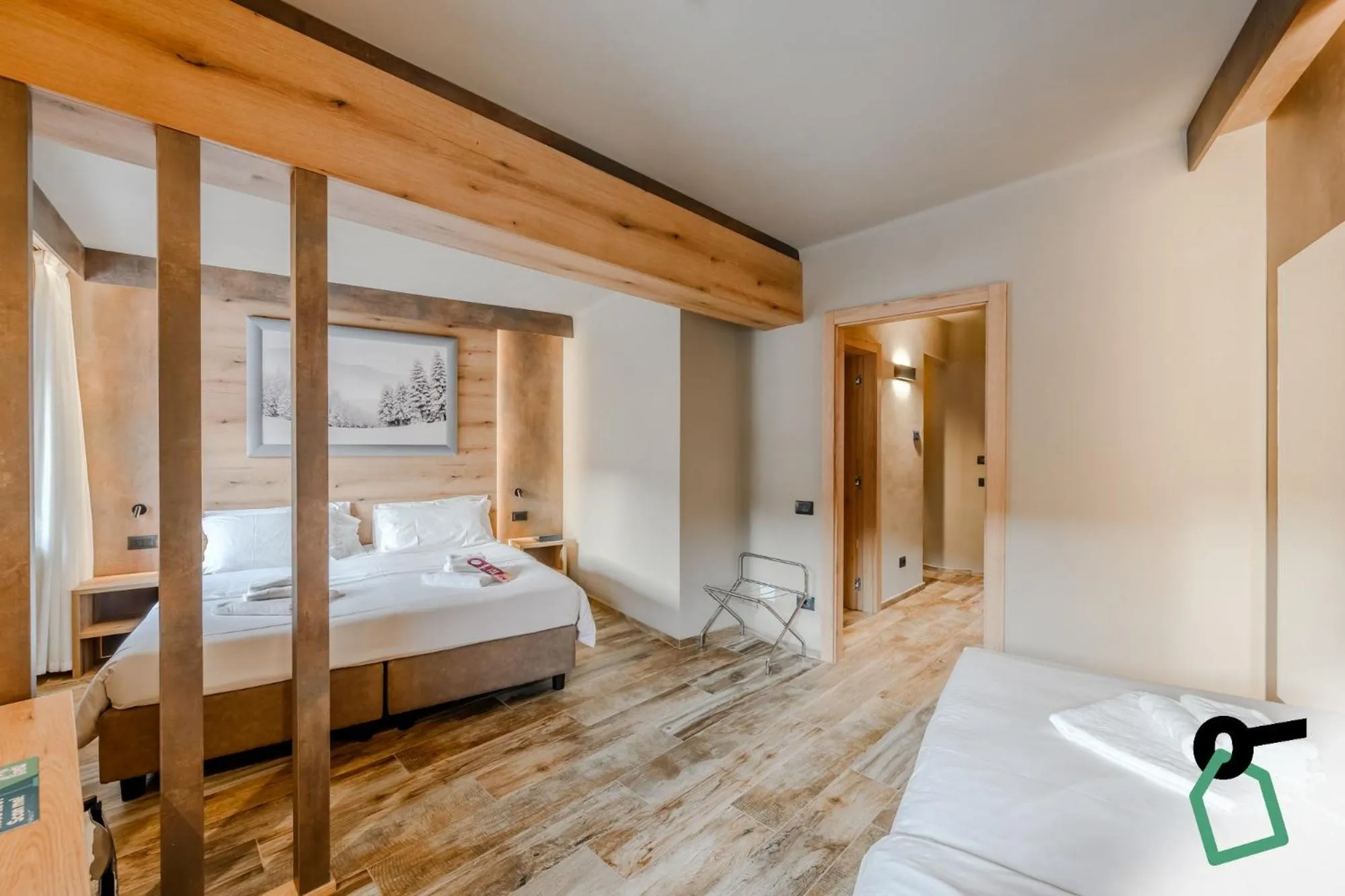 Bedroom, Bed in Hotiday Sauze Torre