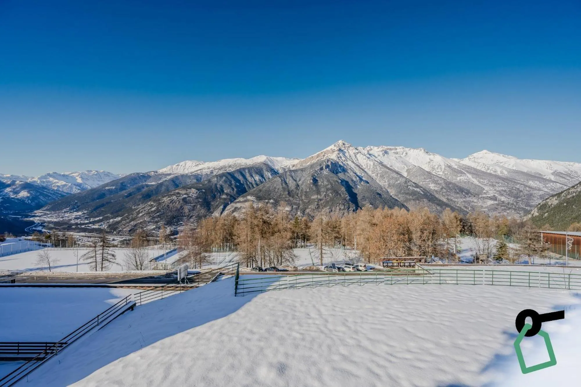 Mountain view in Hotiday Sauze Torre