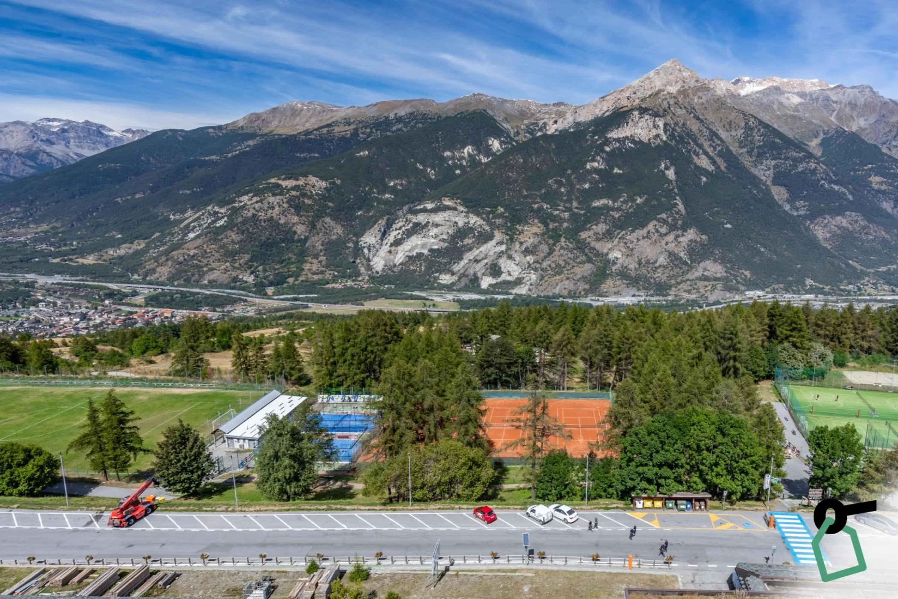 Mountain view in Hotiday Sauze Torre