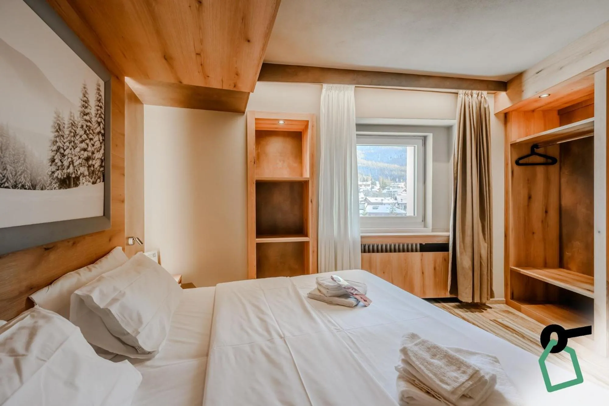 Bedroom, Bed in Hotiday Sauze Torre