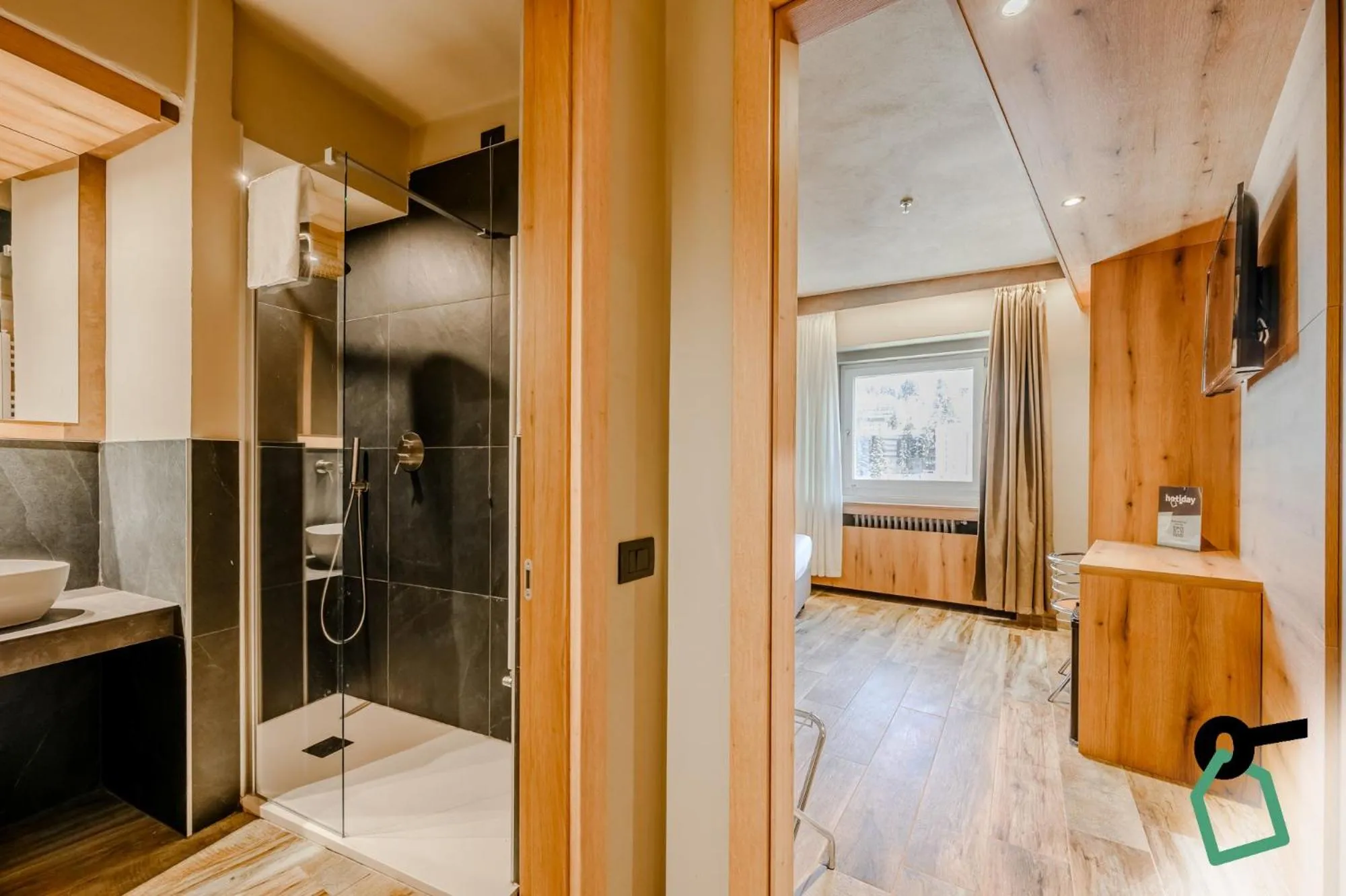 Bathroom in Hotiday Sauze Torre